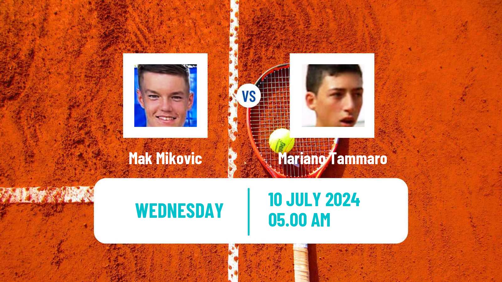 Tennis ITF M15 Litija Men Mak Mikovic - Mariano Tammaro