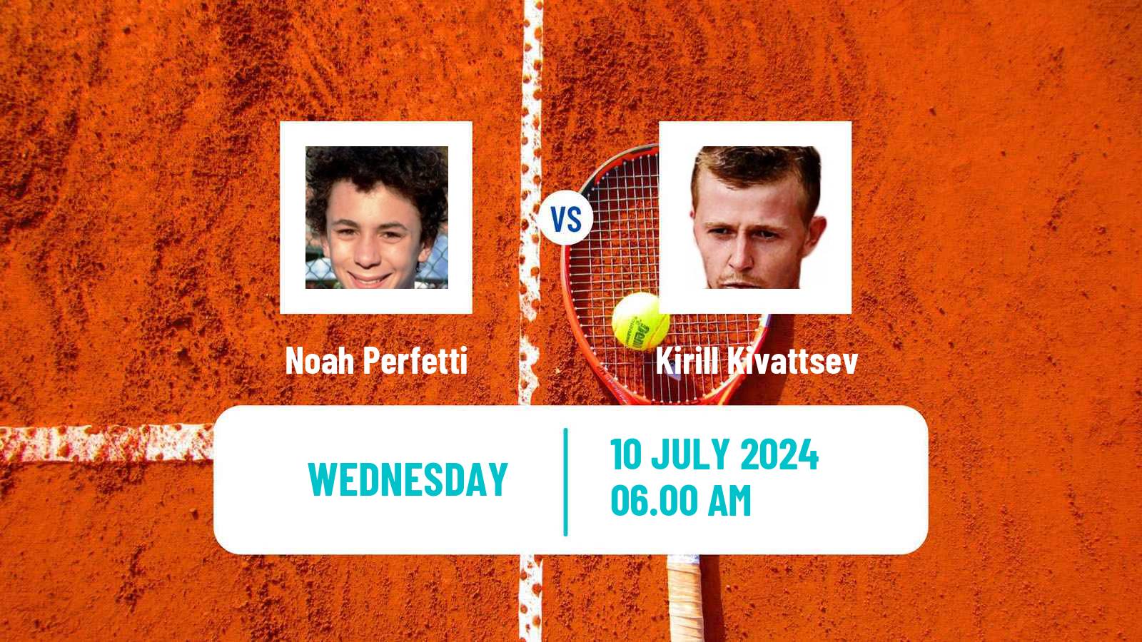 Tennis ITF M25 Padova Men Noah Perfetti - Kirill Kivattsev