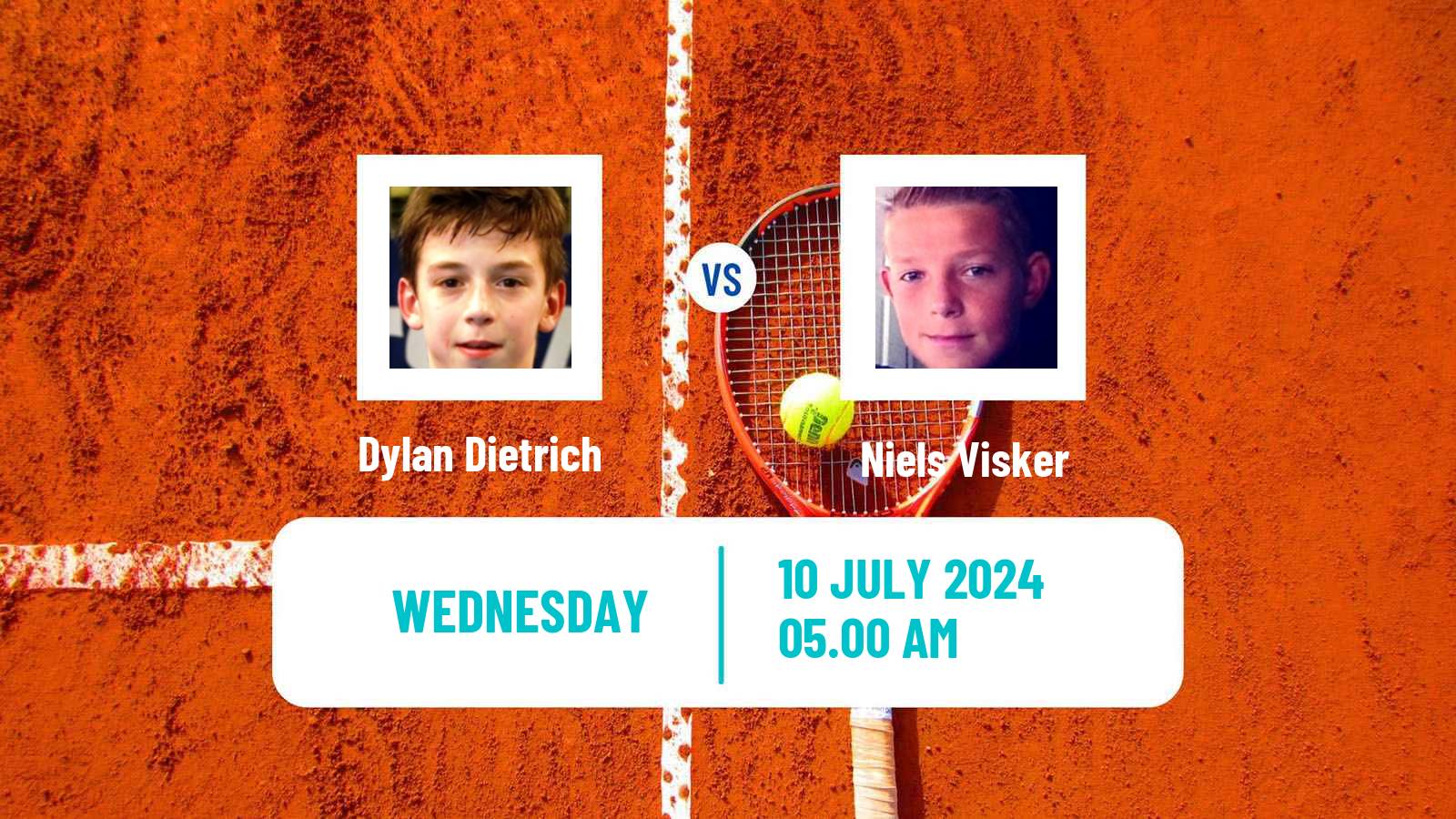 Tennis ITF M25 The Hague Men Dylan Dietrich - Niels Visker