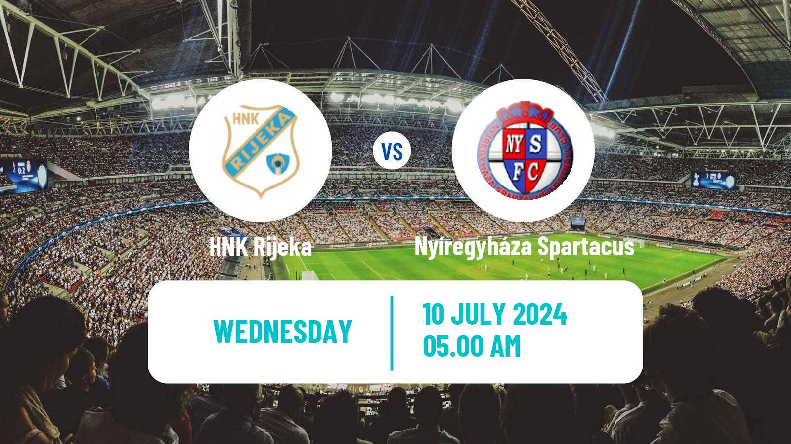 Soccer Club Friendly Rijeka - Nyíregyháza Spartacus