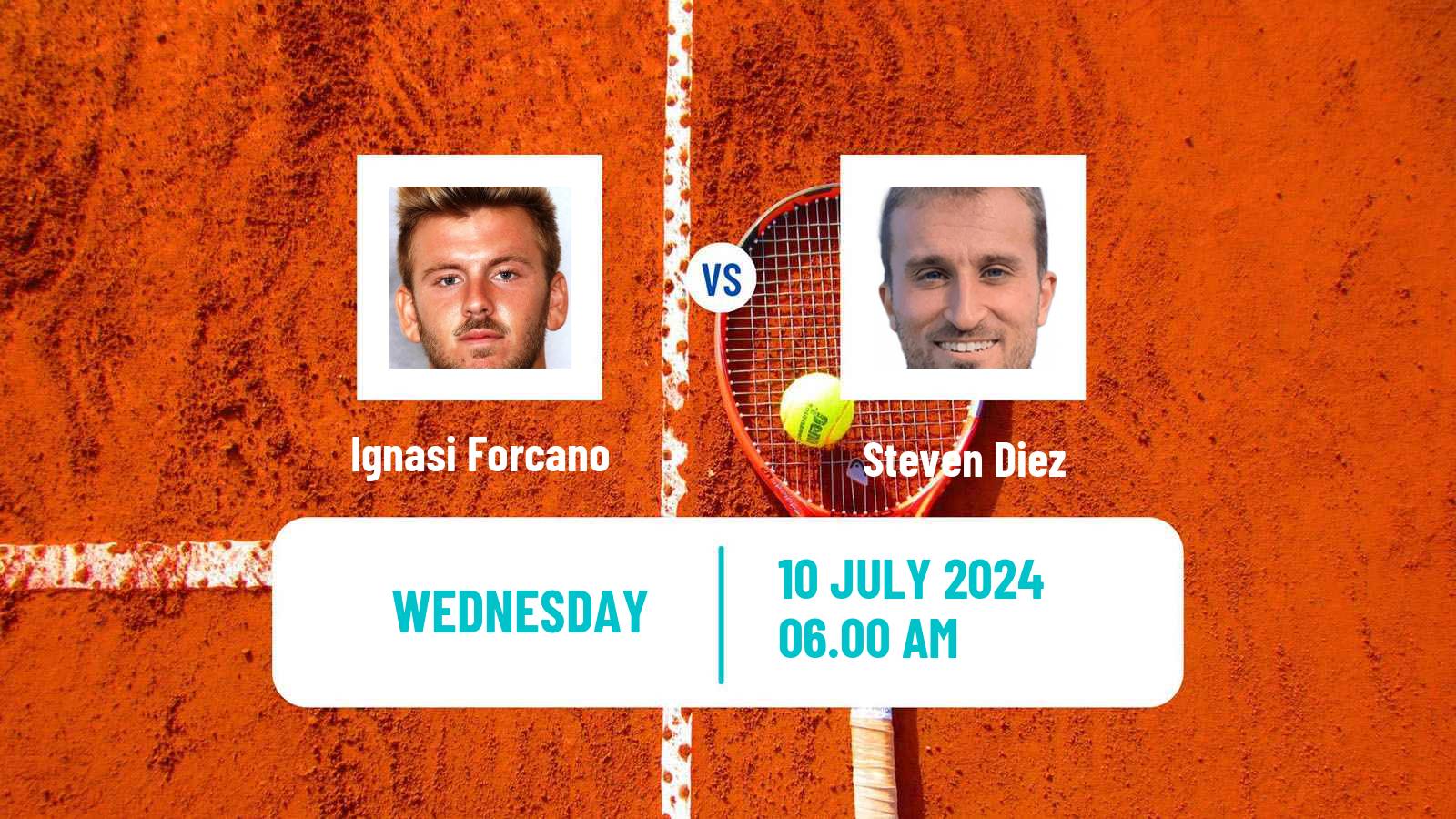 Tennis ITF M25 Roda De Bara Men Ignasi Forcano - Steven Diez
