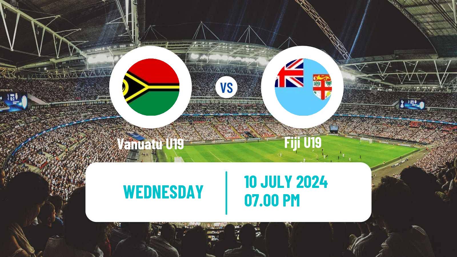 Soccer OFC Championship U19 Vanuatu U19 - Fiji U19