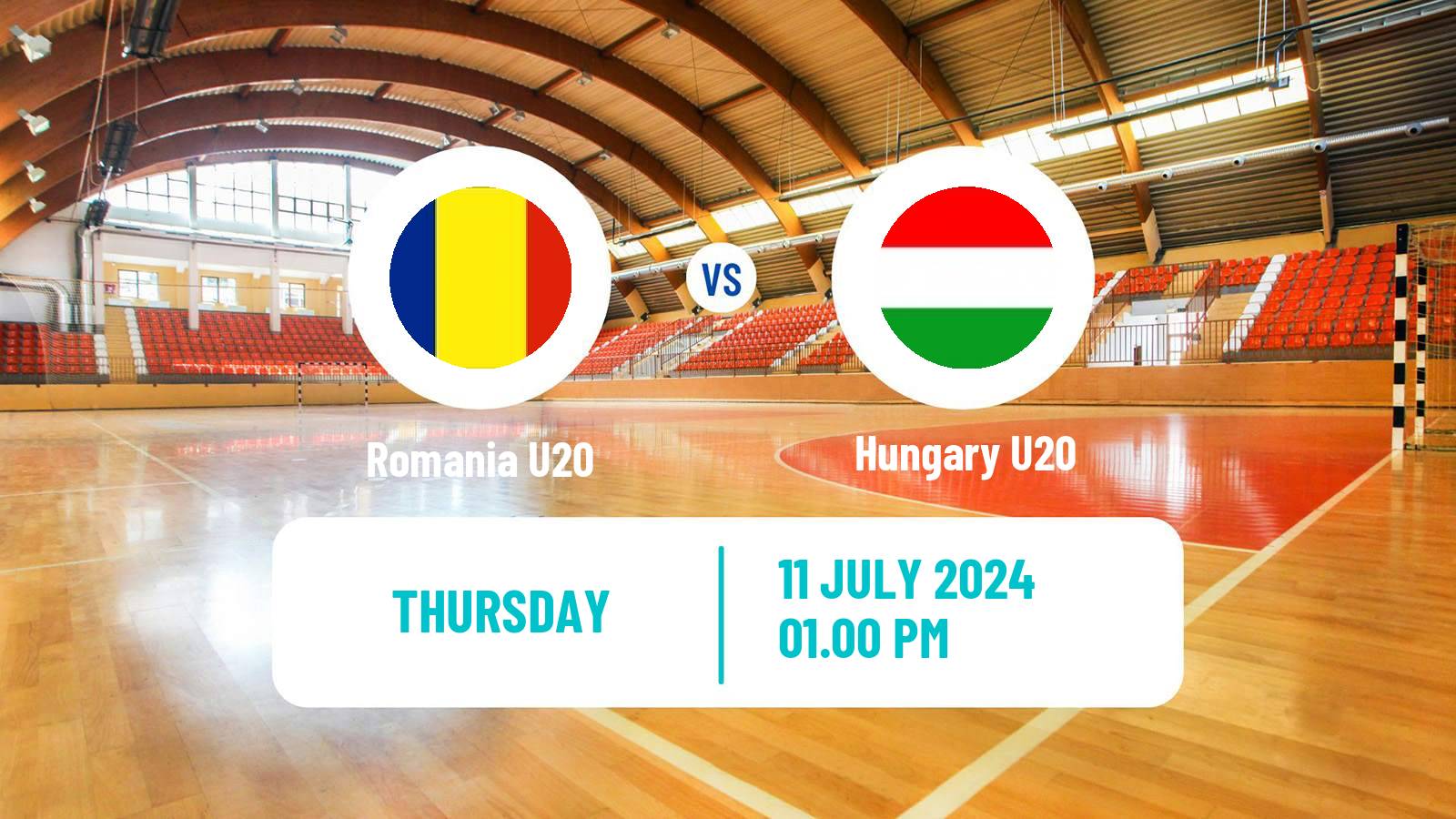 Handball European Championship U20 Handball Romania U20 - Hungary U20