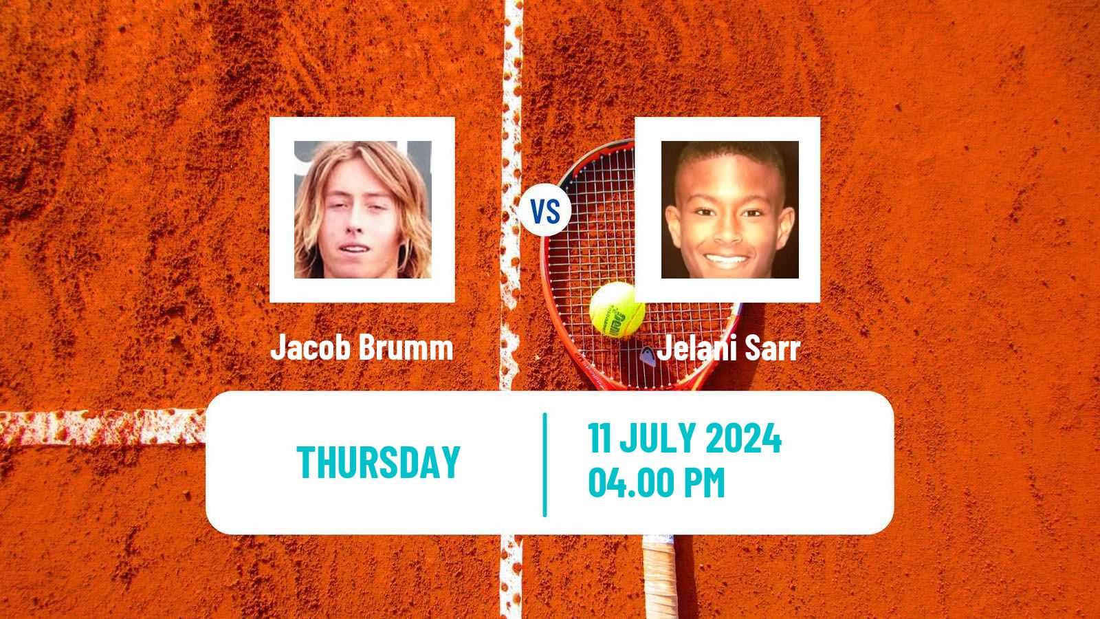 Tennis ITF M15 Lakewood Ca 2 Men Jacob Brumm - Jelani Sarr