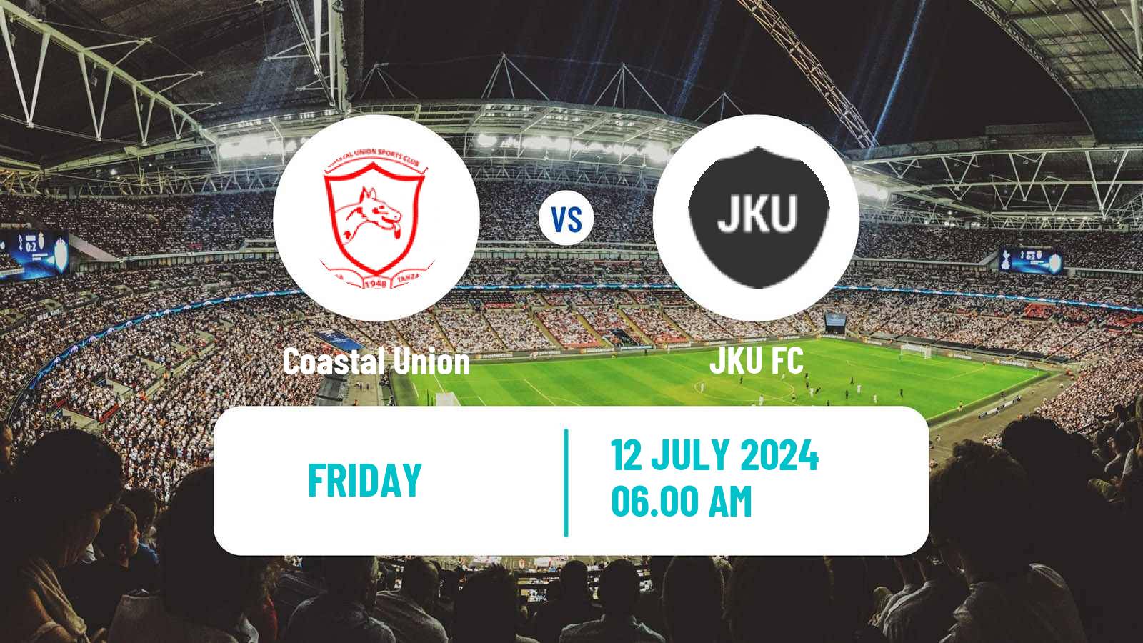 Soccer CECAFA Clubs Cup Coastal Union - JKU