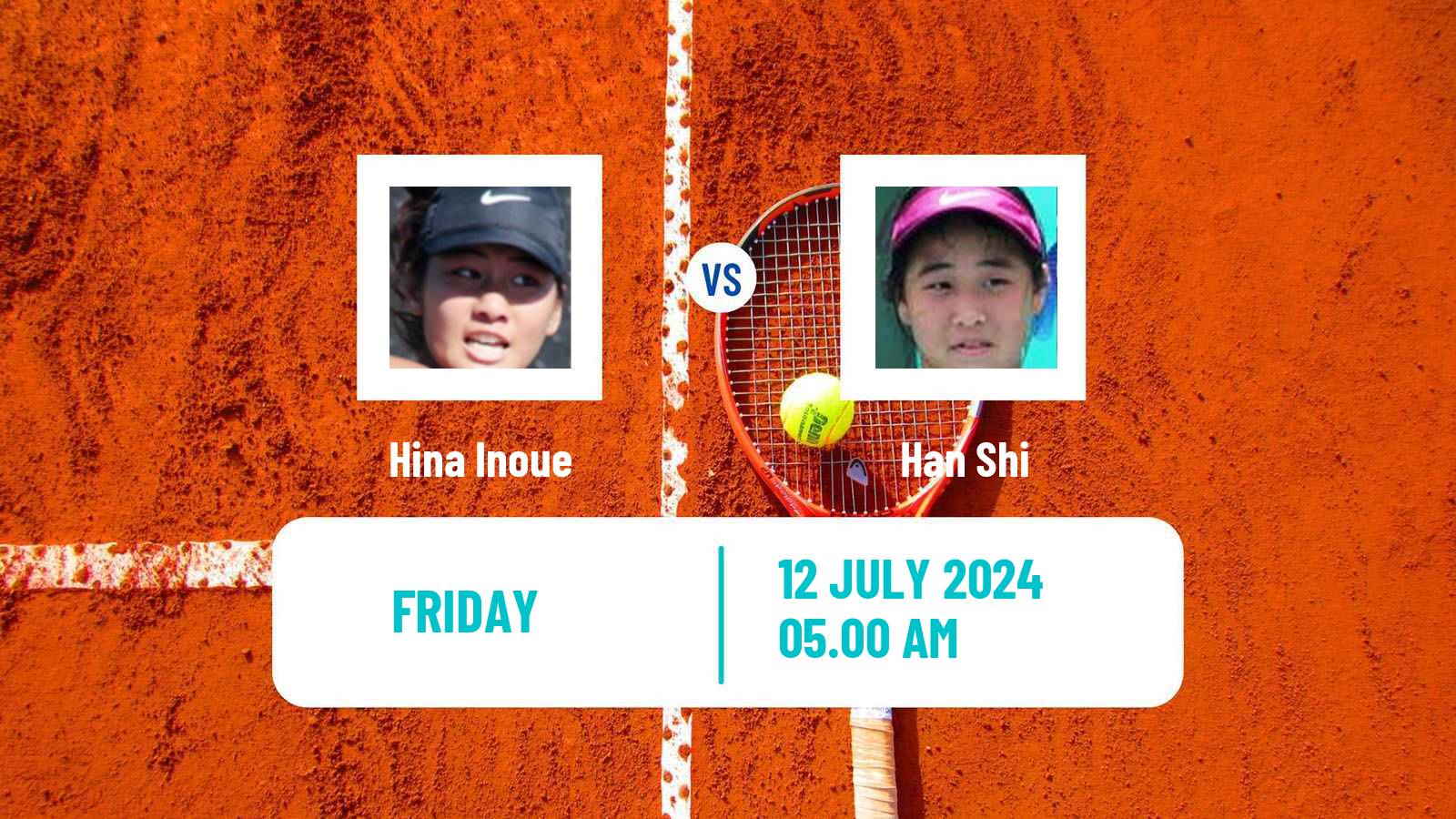Tennis ITF W35 Tianjin Women Hina Inoue - Han Shi