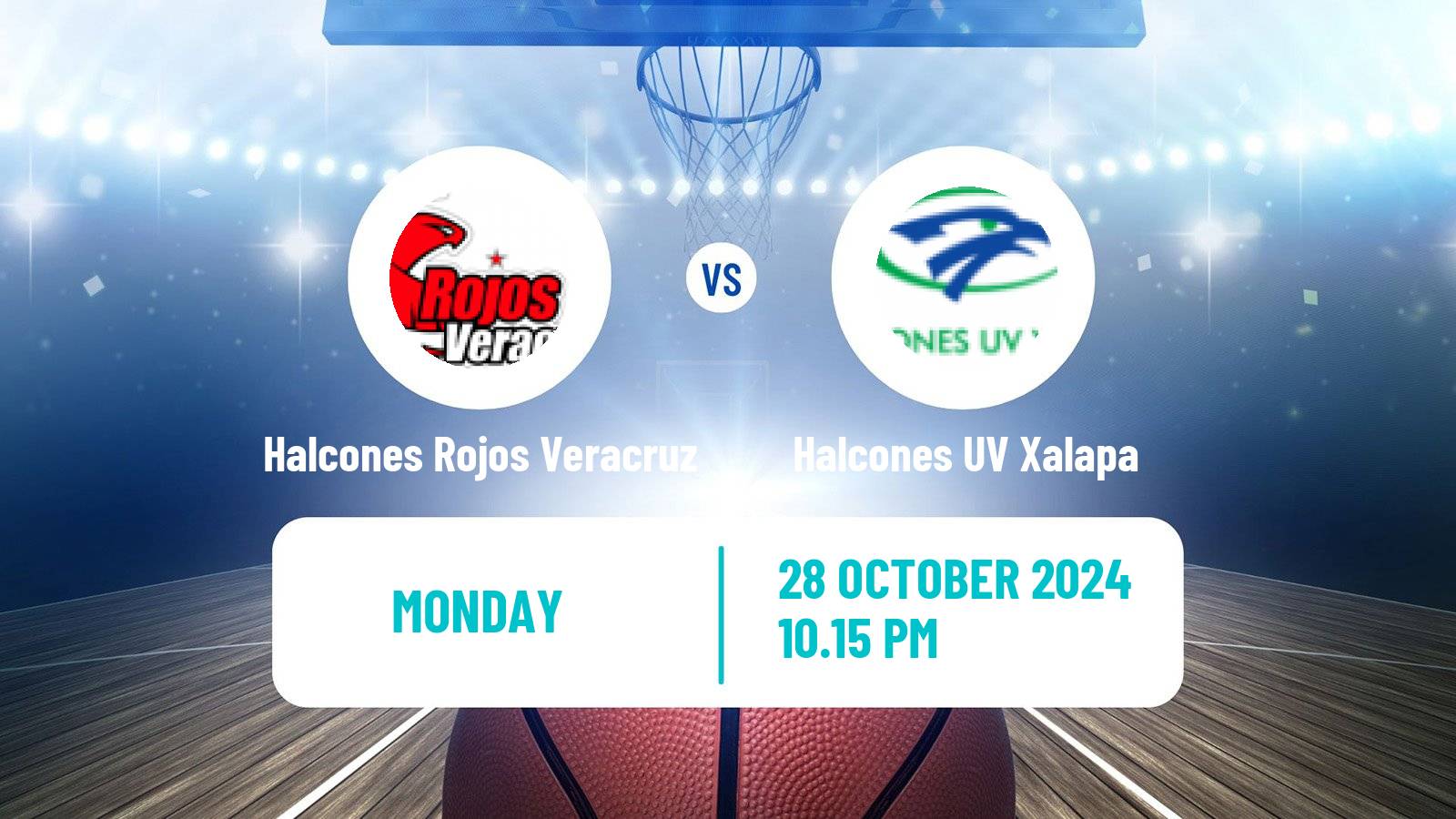 Basketball Mexican LNBP Halcones Rojos Veracruz - Halcones UV Xalapa