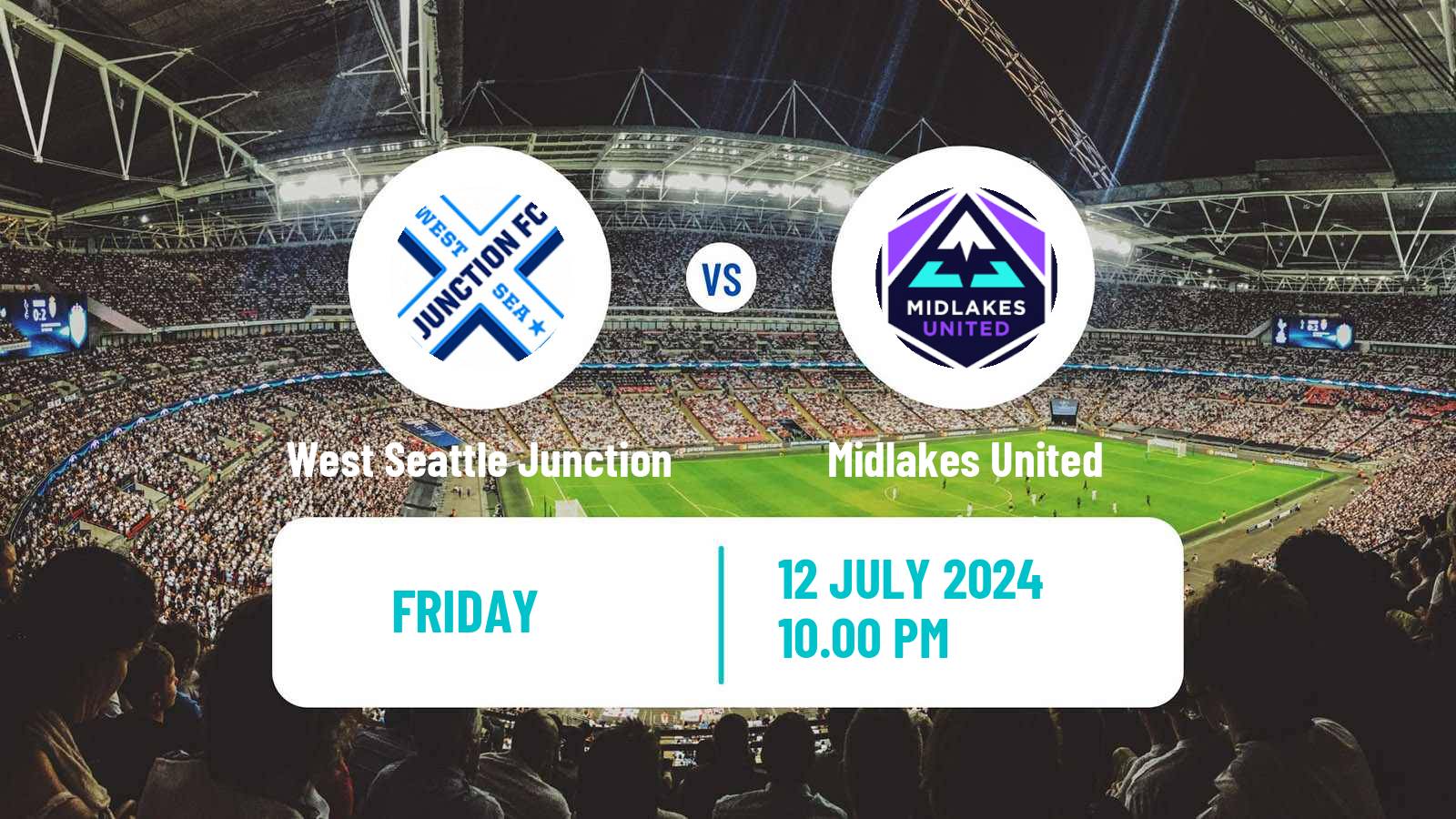 Soccer USL League Two West Seattle Junction - Midlakes United