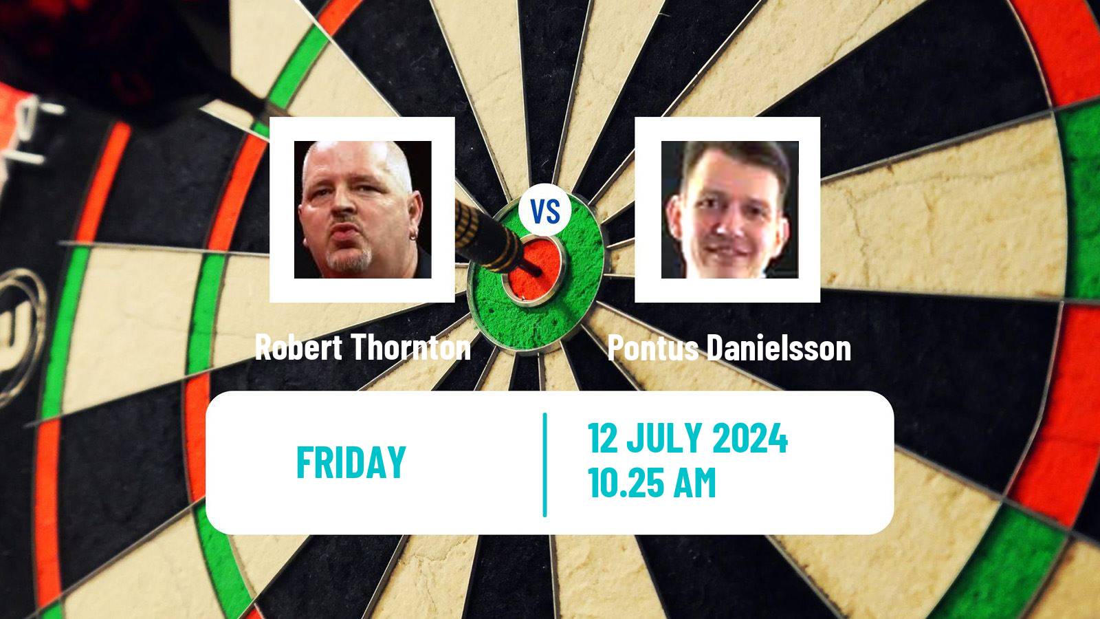 Darts Modus Super Series Robert Thornton - Pontus Danielsson