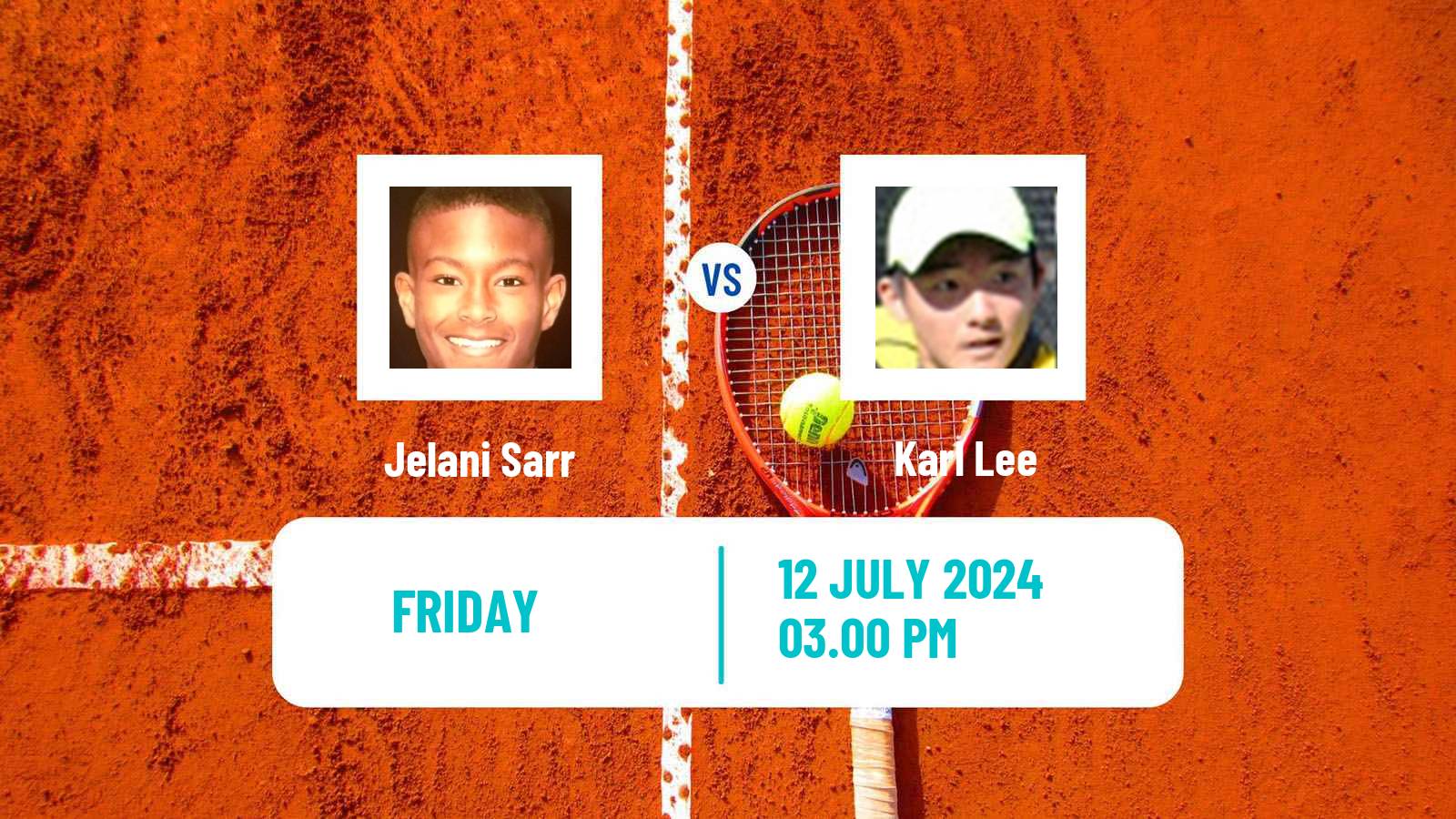Tennis ITF M15 Lakewood Ca 2 Men Jelani Sarr - Karl Lee