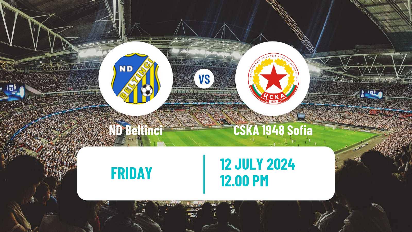 Soccer Club Friendly Beltinci - CSKA 1948 Sofia