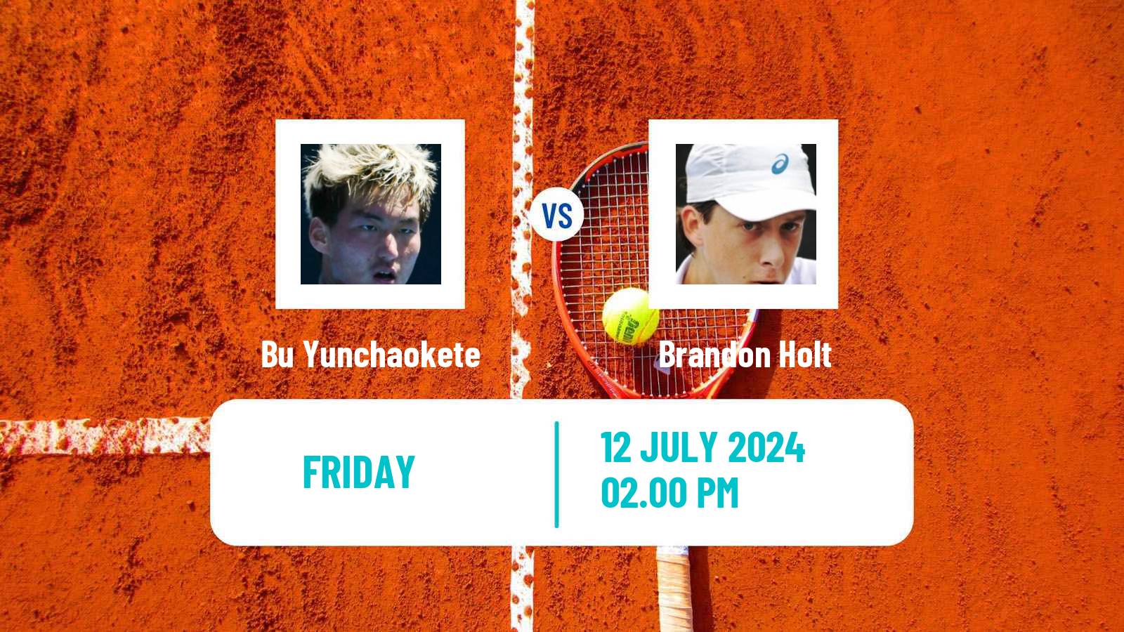 Tennis Winnipeg Challenger Men Bu Yunchaokete - Brandon Holt