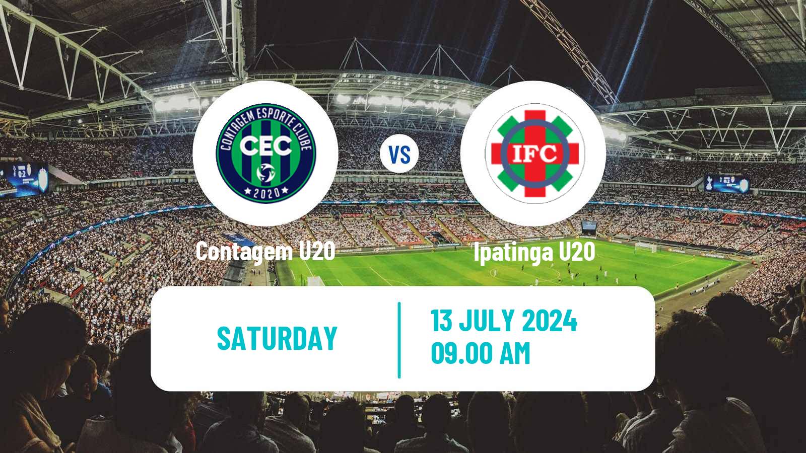 Soccer Brazilian Mineiro U20 Contagem U20 - Ipatinga U20