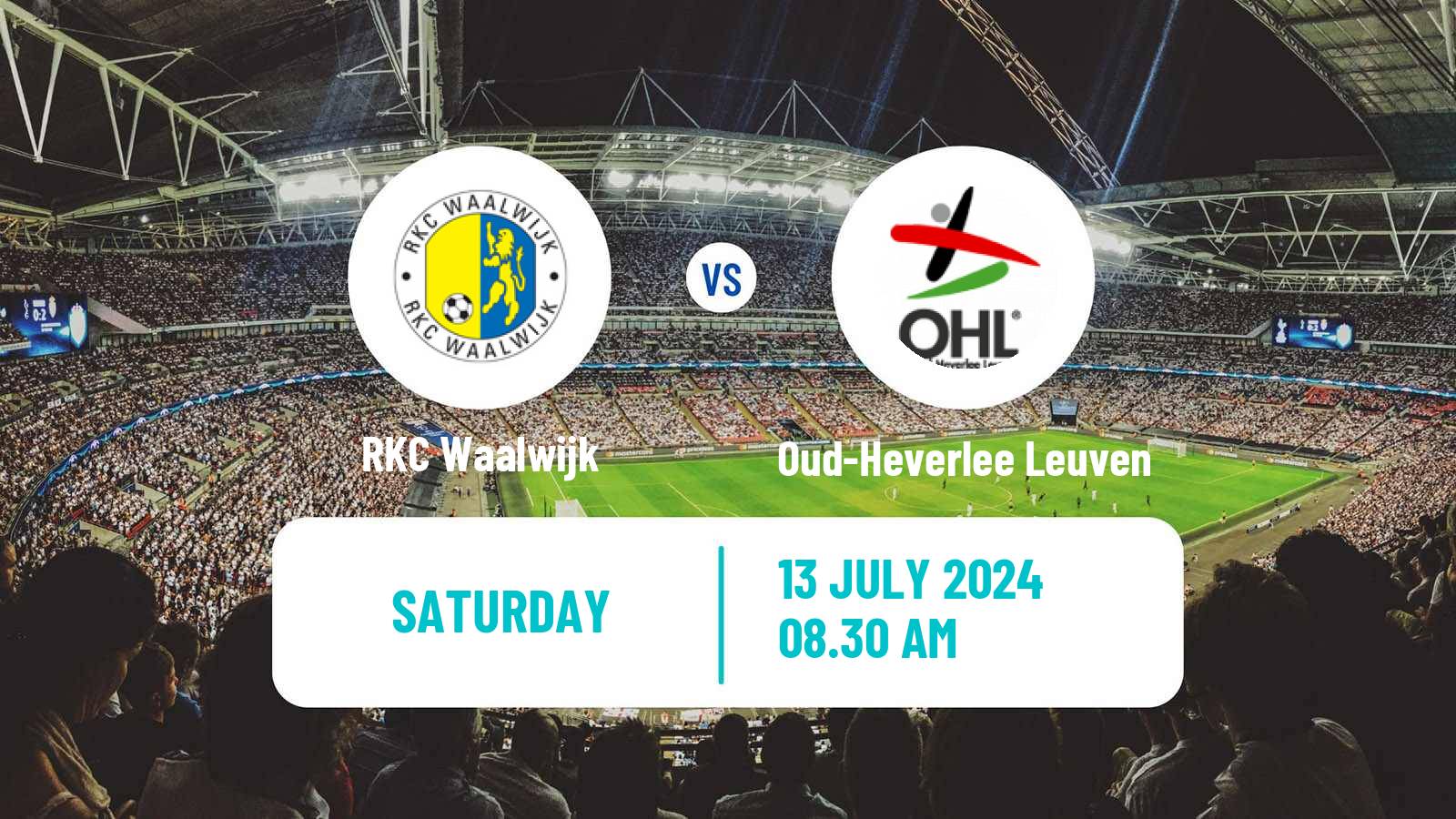 Soccer Club Friendly Waalwijk - Oud-Heverlee Leuven