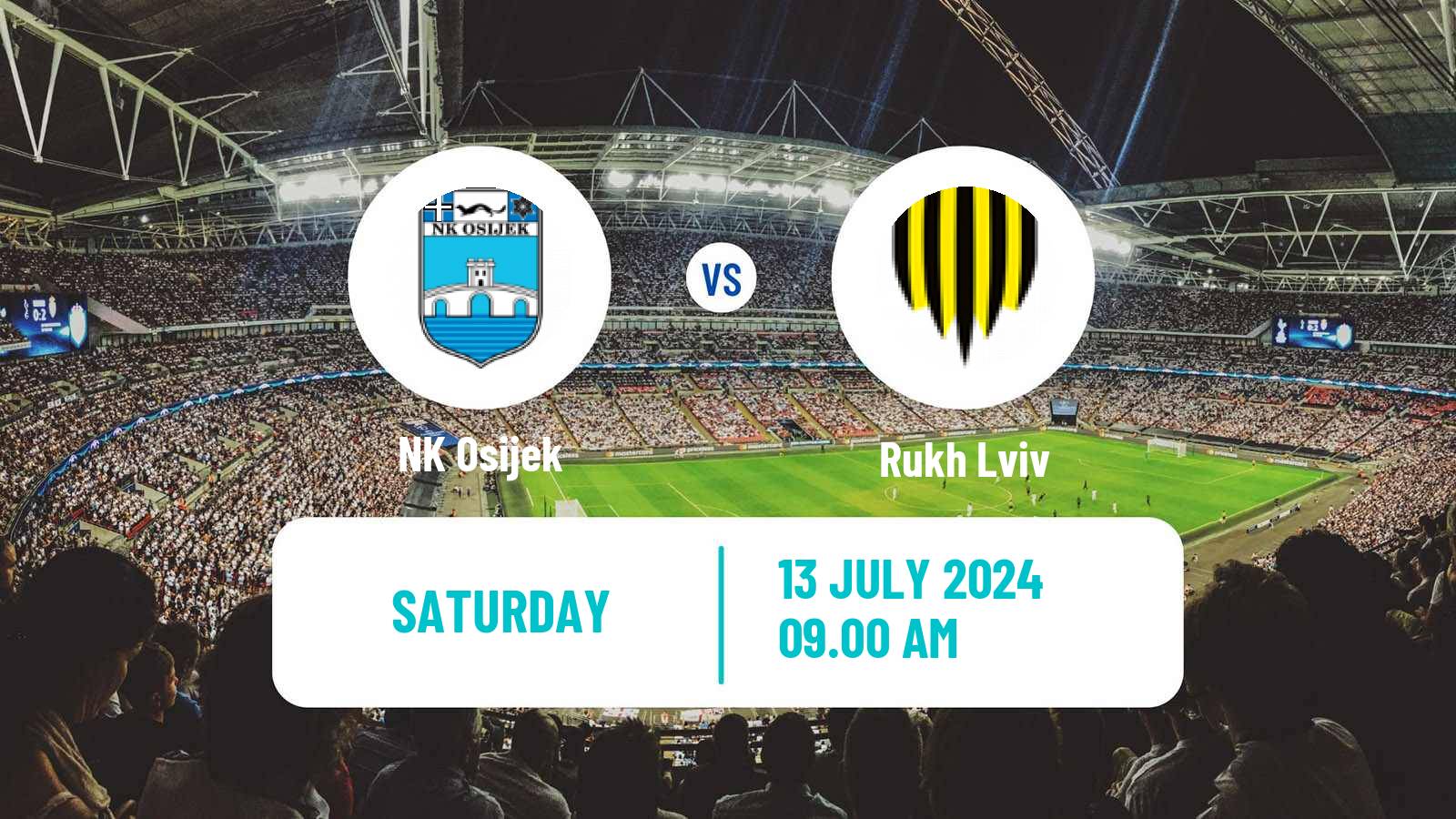 Soccer Club Friendly Osijek - Rukh Lviv