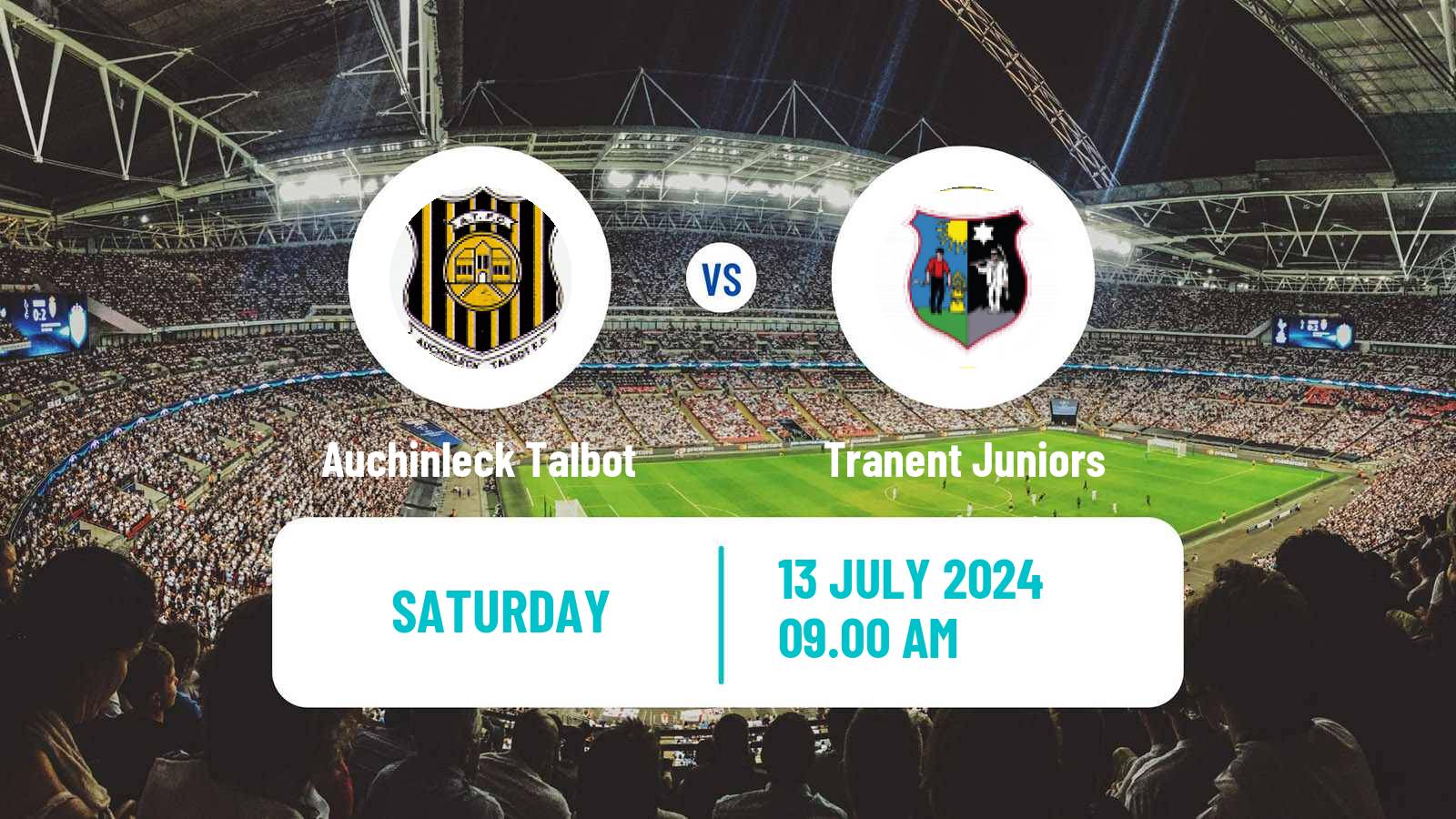 Soccer Club Friendly Auchinleck Talbot - Tranent Juniors