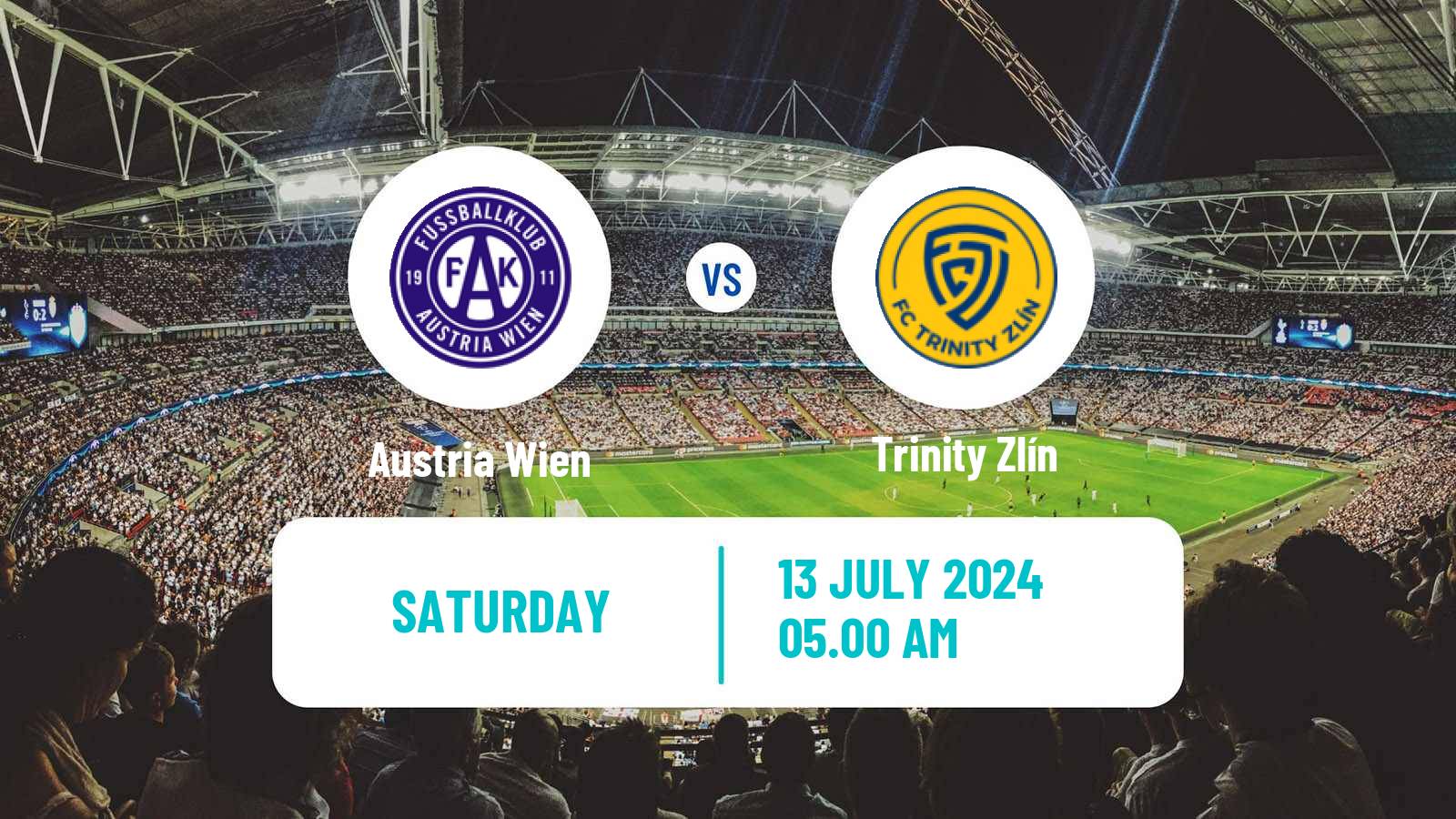 Football Club Friendly Austria Wien - Zlín