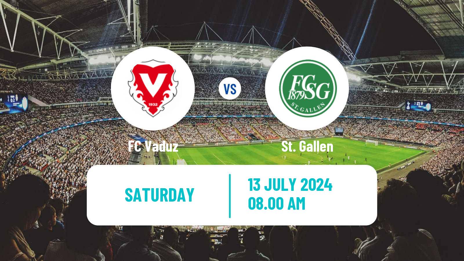 Soccer Club Friendly Vaduz - St. Gallen