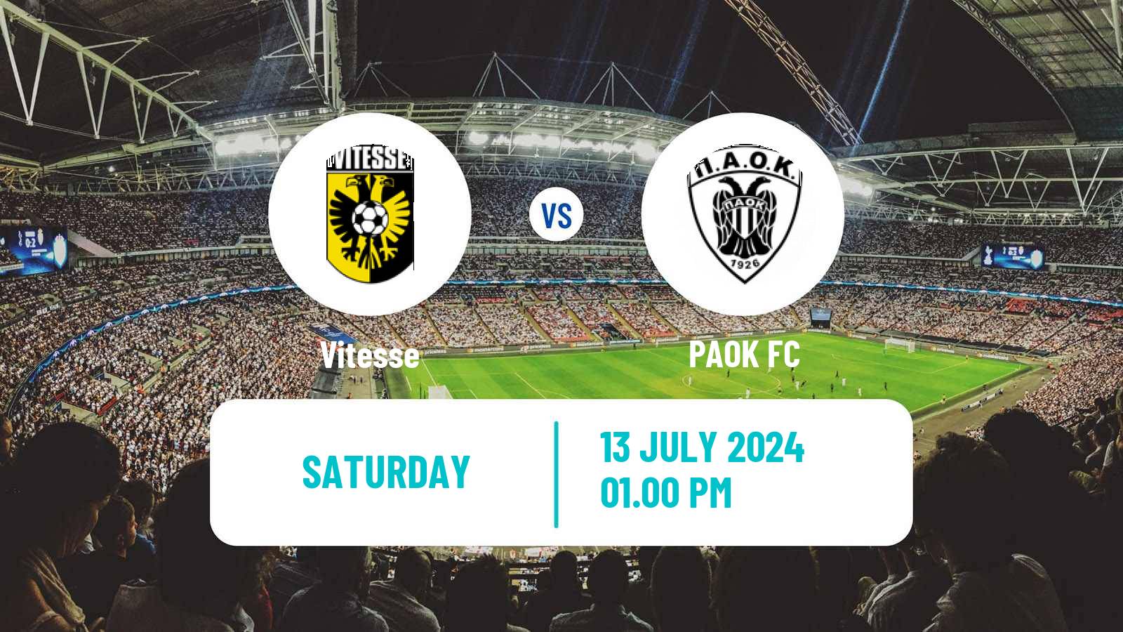 Soccer Club Friendly Vitesse - PAOK