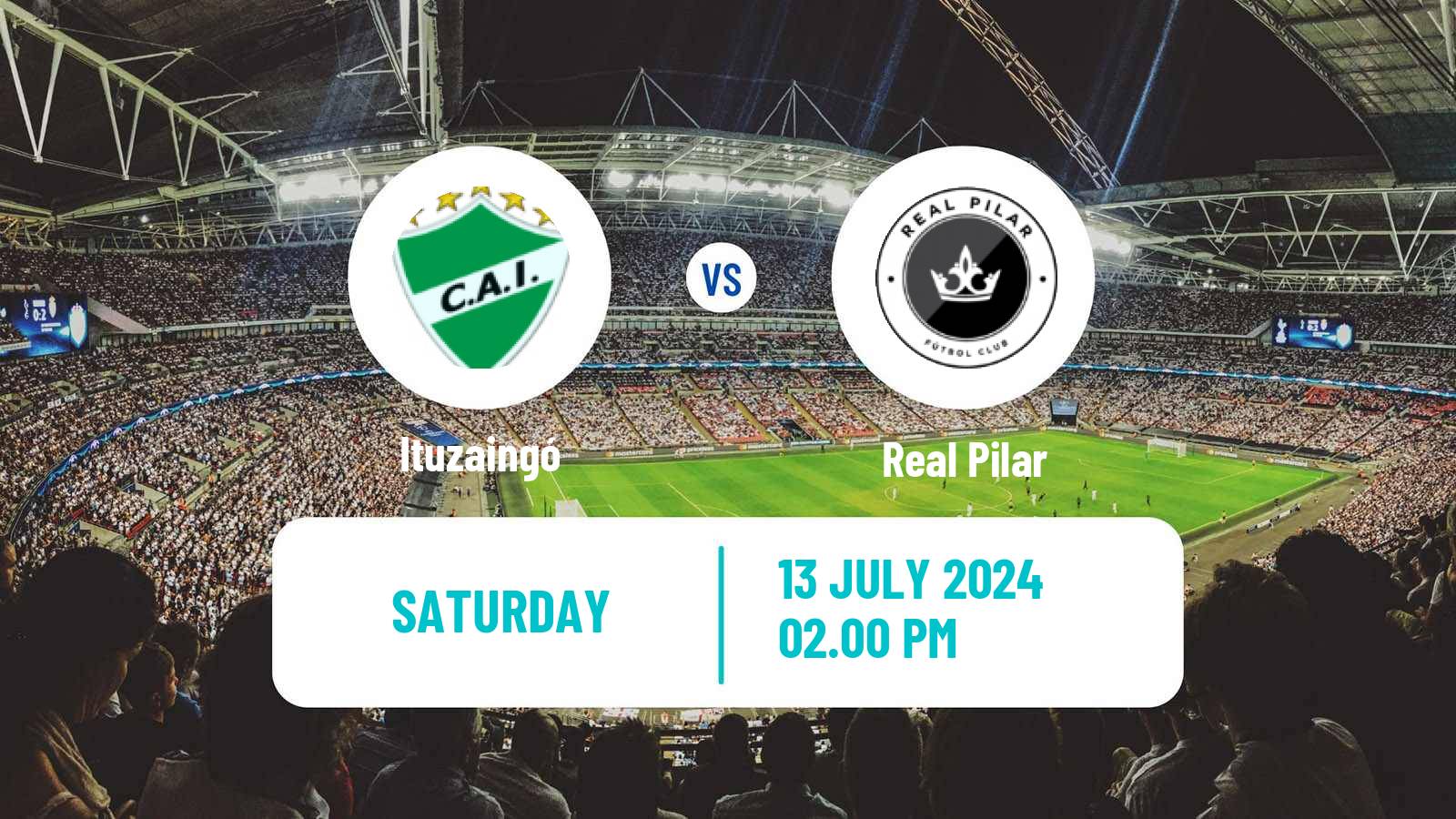Soccer Argentinian Primera C Ituzaingó - Real Pilar