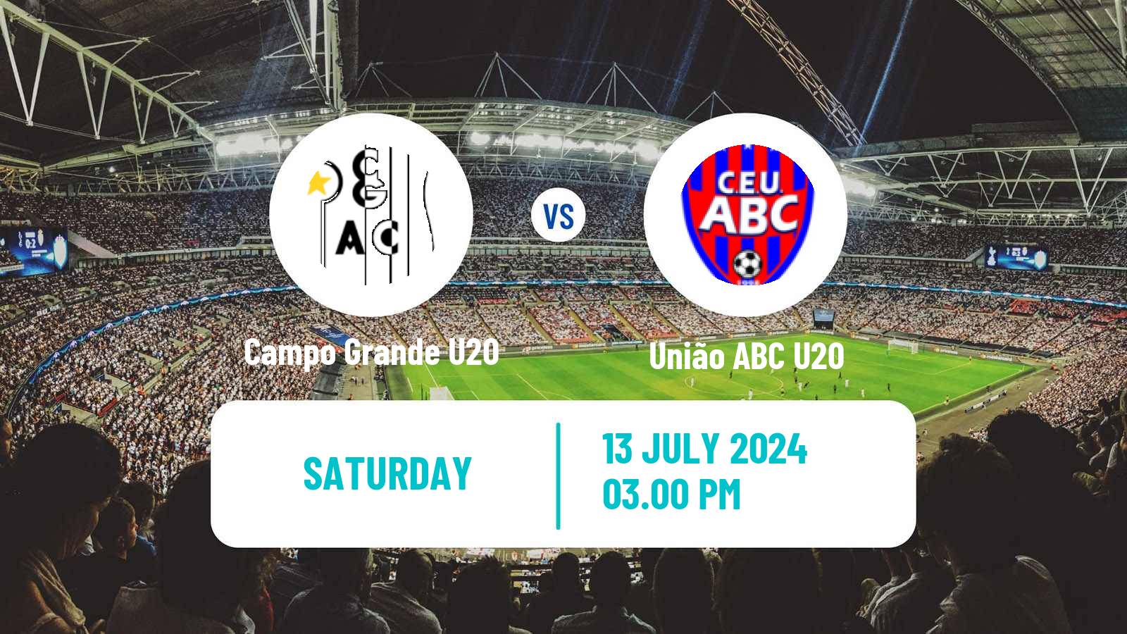 Soccer Brazilian Sul-Matogrossense U20 Campo Grande U20 - União ABC U20