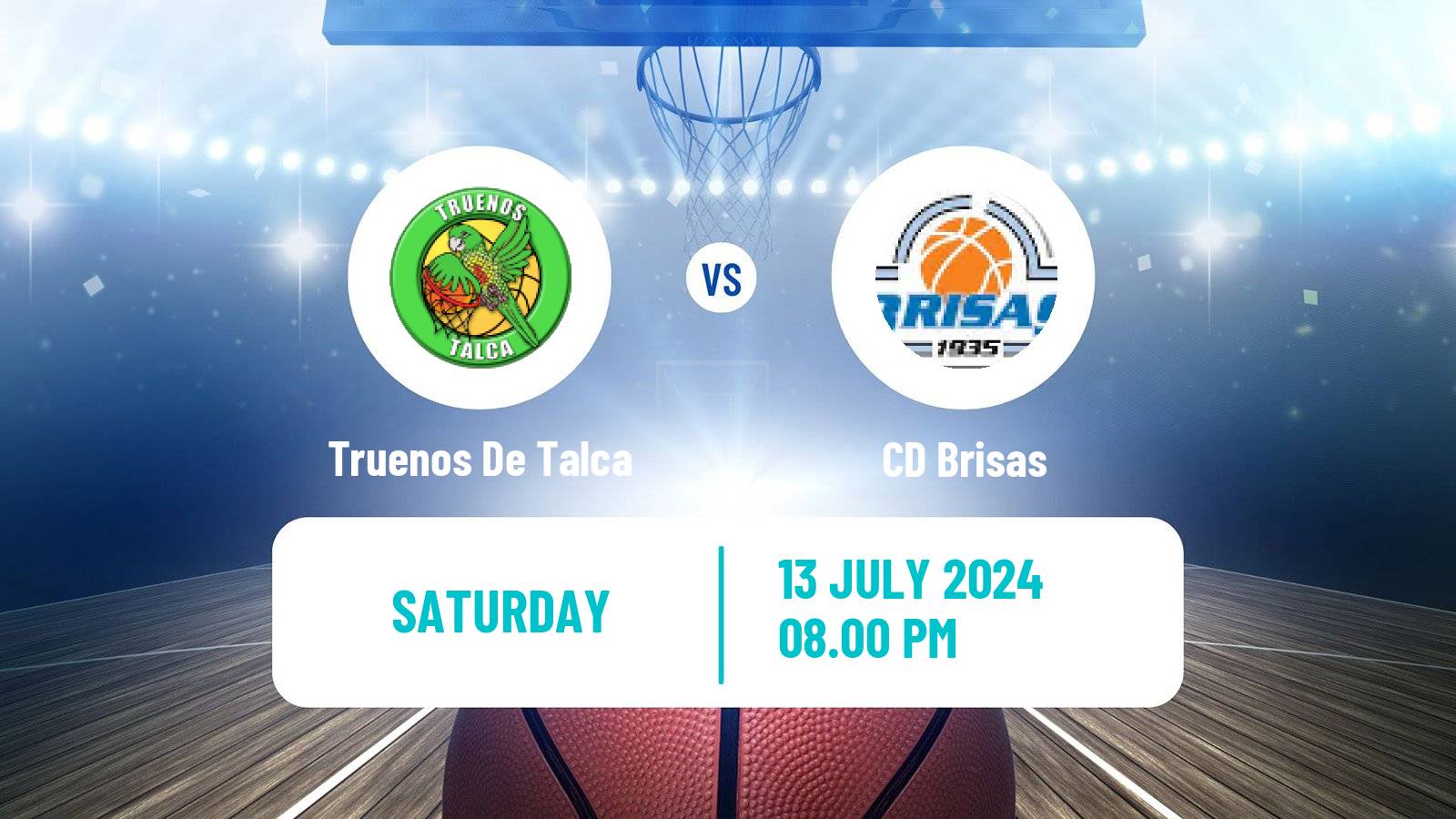 Basketball Chilean LNB 2 Truenos De Talca - Brisas