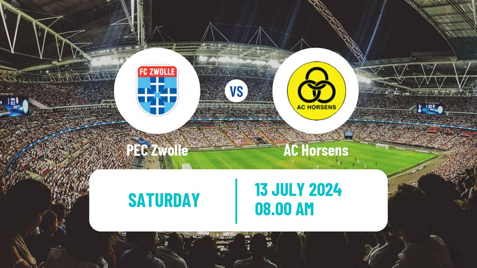 Soccer Club Friendly Zwolle - Horsens