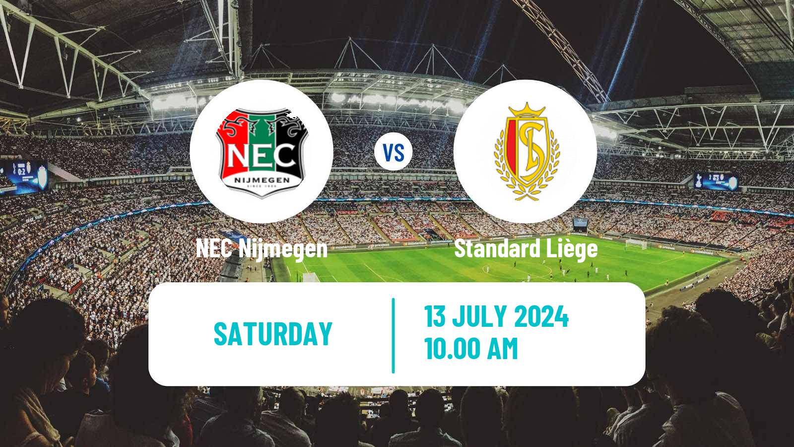 Soccer Club Friendly NEC Nijmegen - Standard Liège
