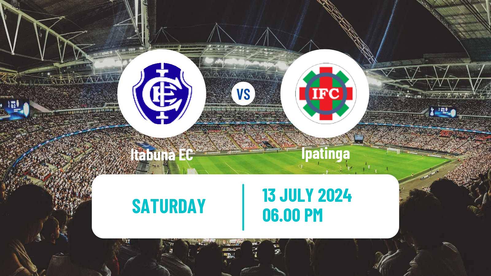 Soccer Brazilian Serie D Itabuna - Ipatinga