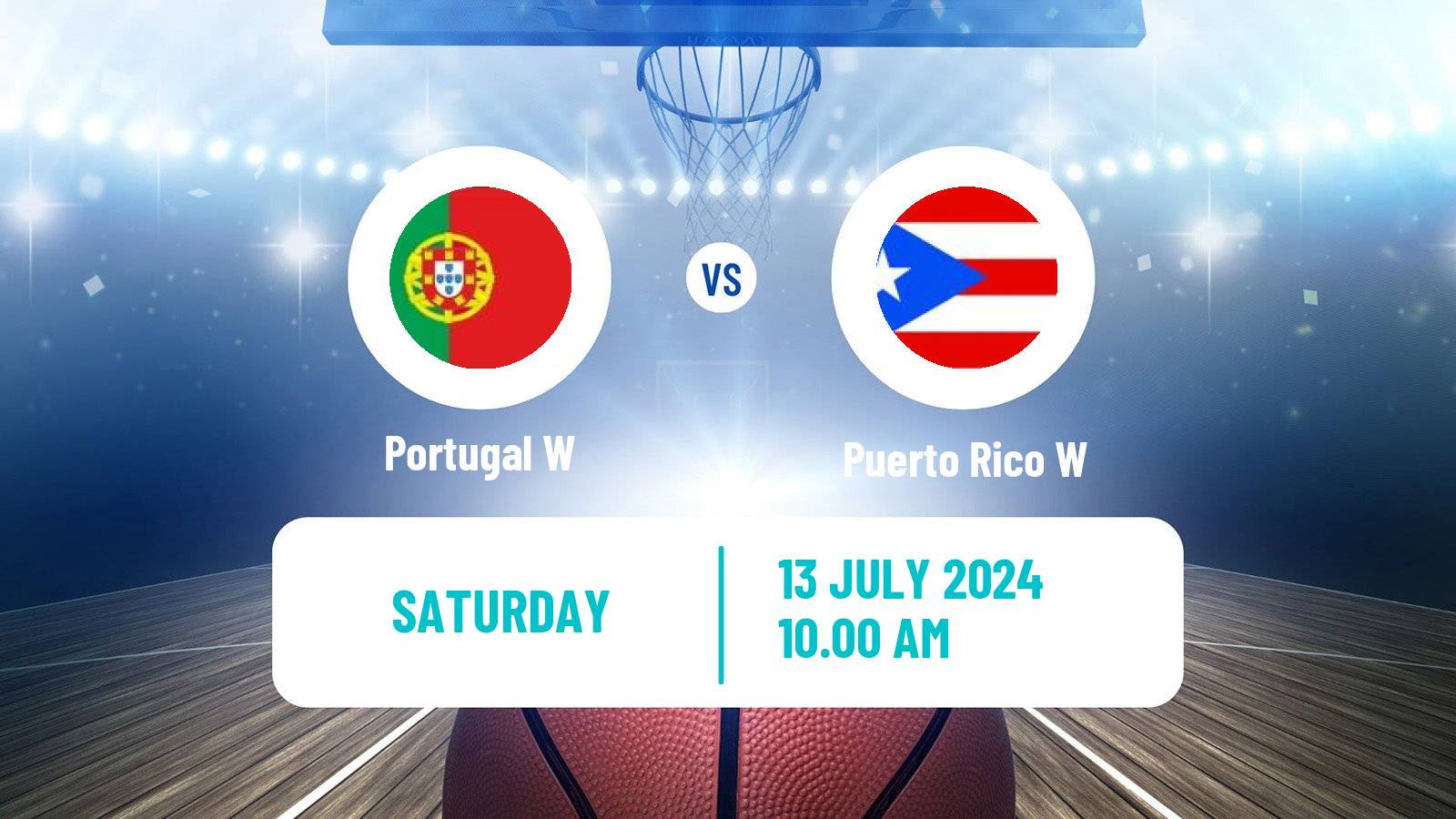 Basketball Friendly International Basketball Women Portugal W - Puerto Rico W