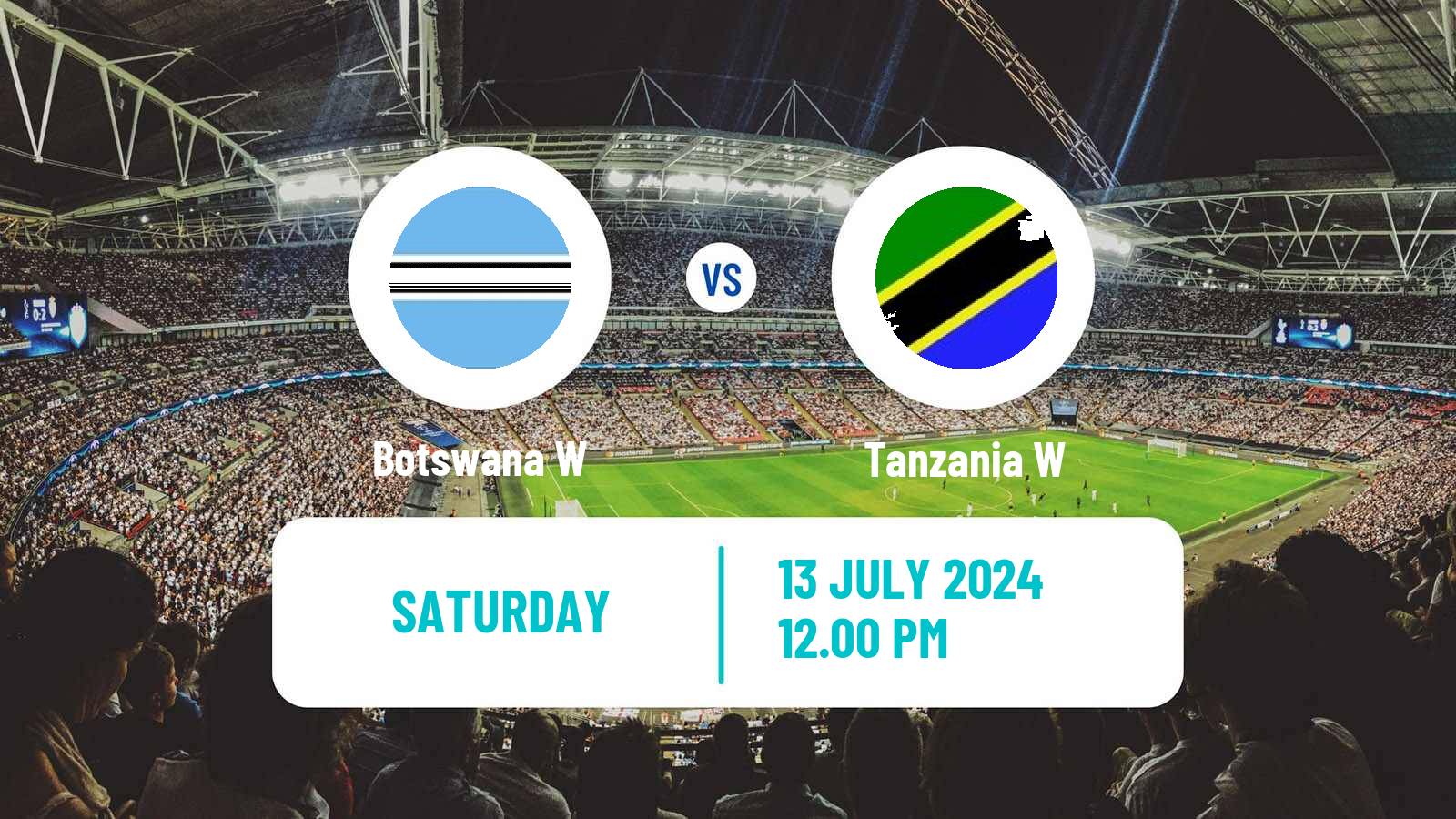 Soccer Friendly International Women Botswana W - Tanzania W