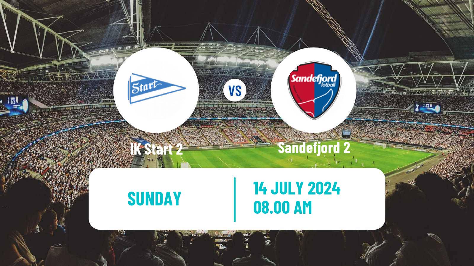Football Norwegian Division 3 - Group 2 Start 2 - Sandefjord 2