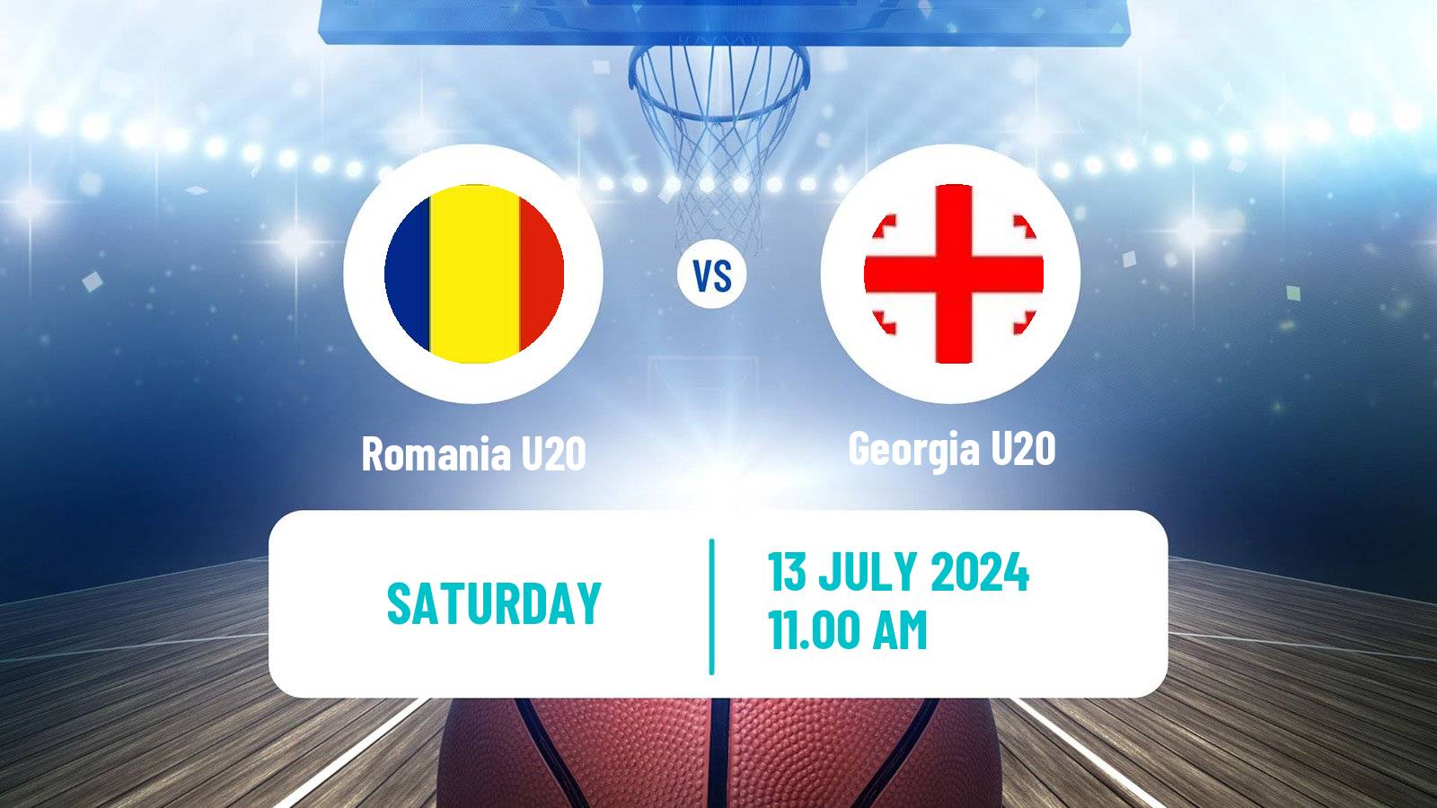 Basketball EuroBasket U20 B Romania U20 - Georgia U20
