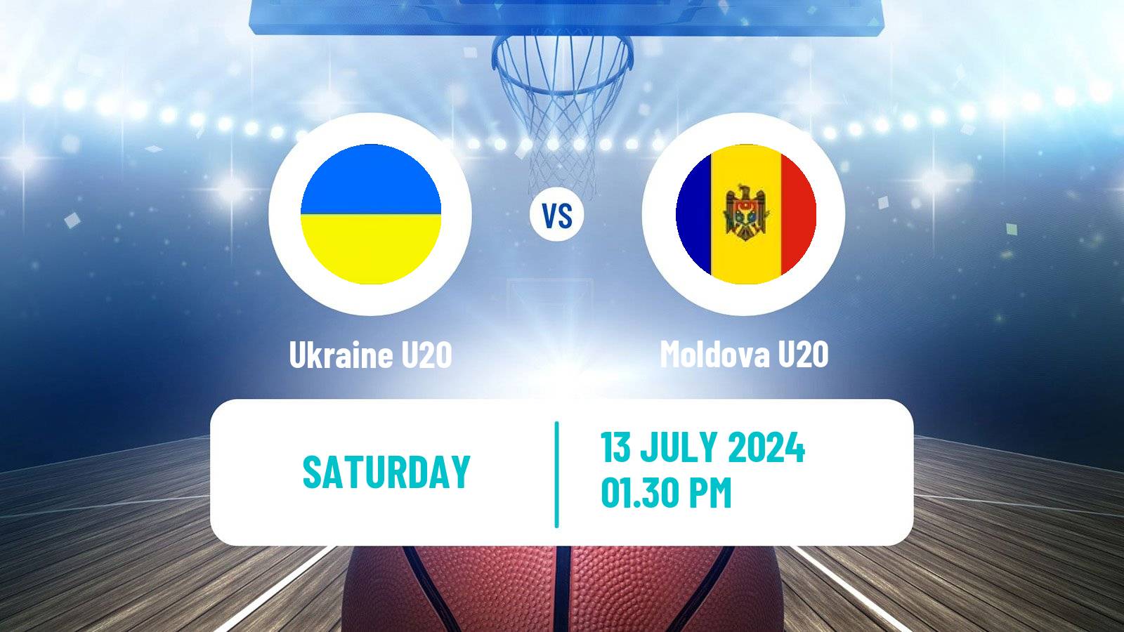 Basketball EuroBasket U20 B Ukraine U20 - Moldova U20