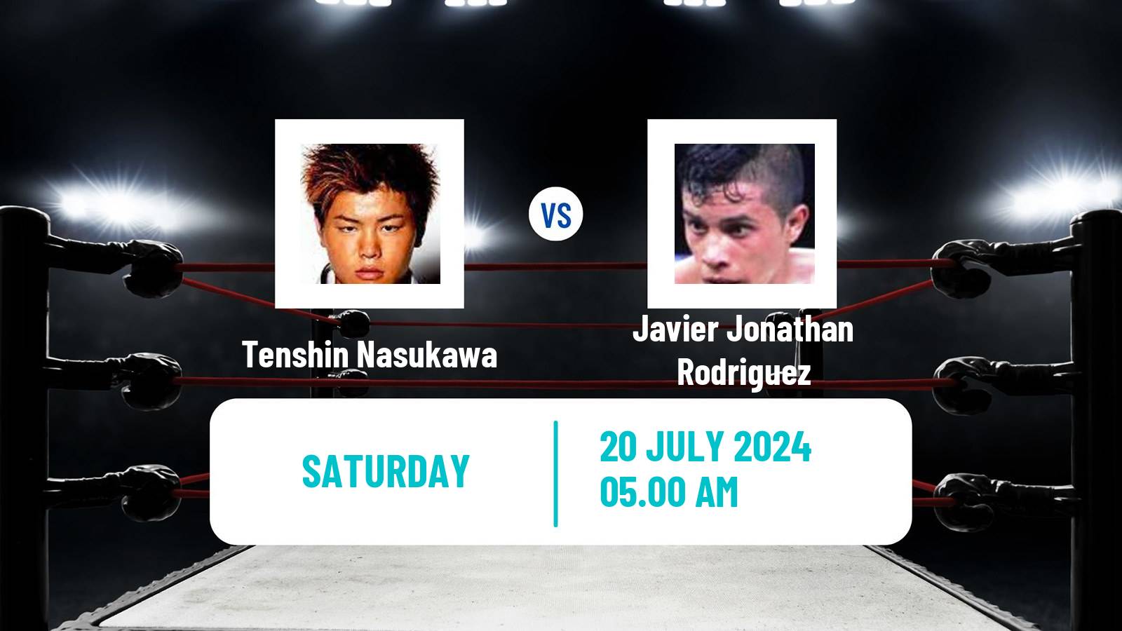 Boxing Super Bantamweight Others Matches Men Tenshin Nasukawa - Javier Jonathan Rodriguez