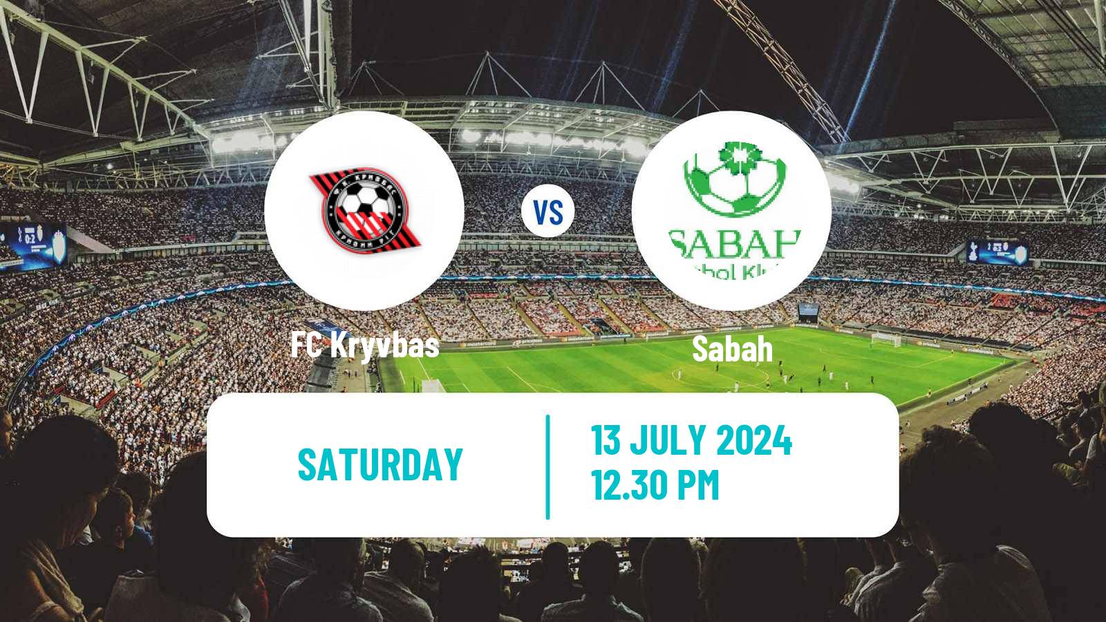 Soccer Club Friendly Kryvbas - Sabah