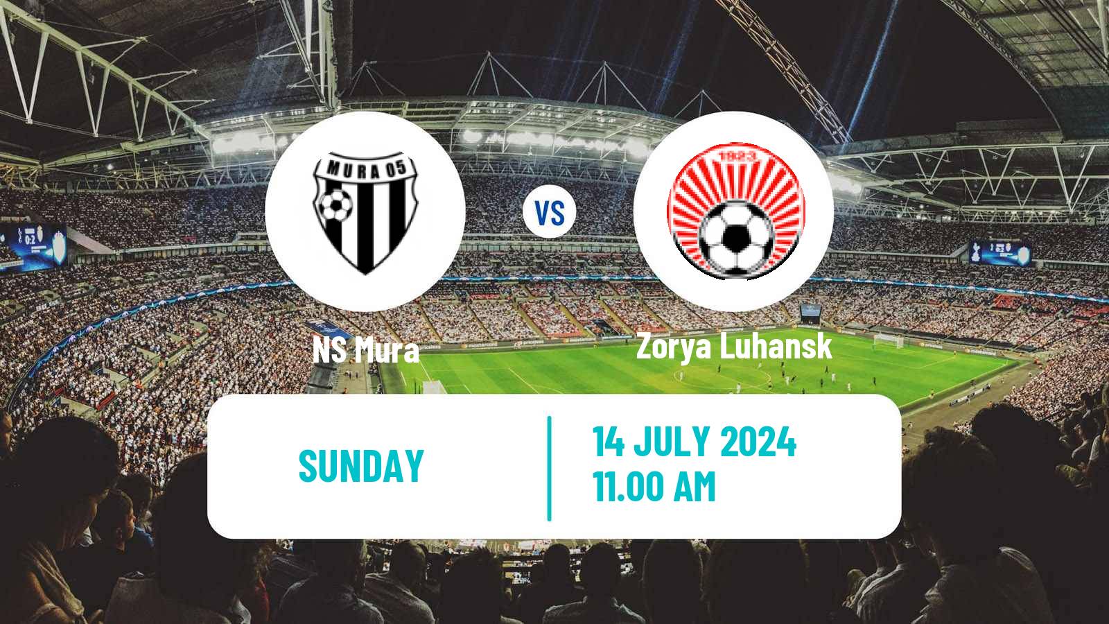 Soccer Club Friendly Mura - Zorya Luhansk