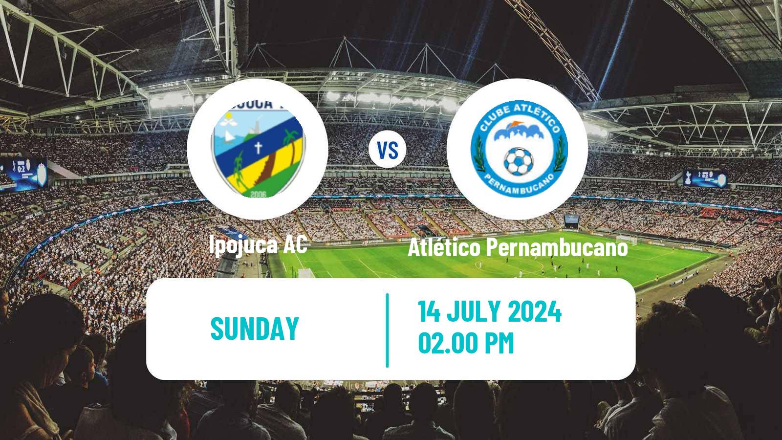 Soccer Brazilian Pernambucano 2 Ipojuca - Atlético Pernambucano