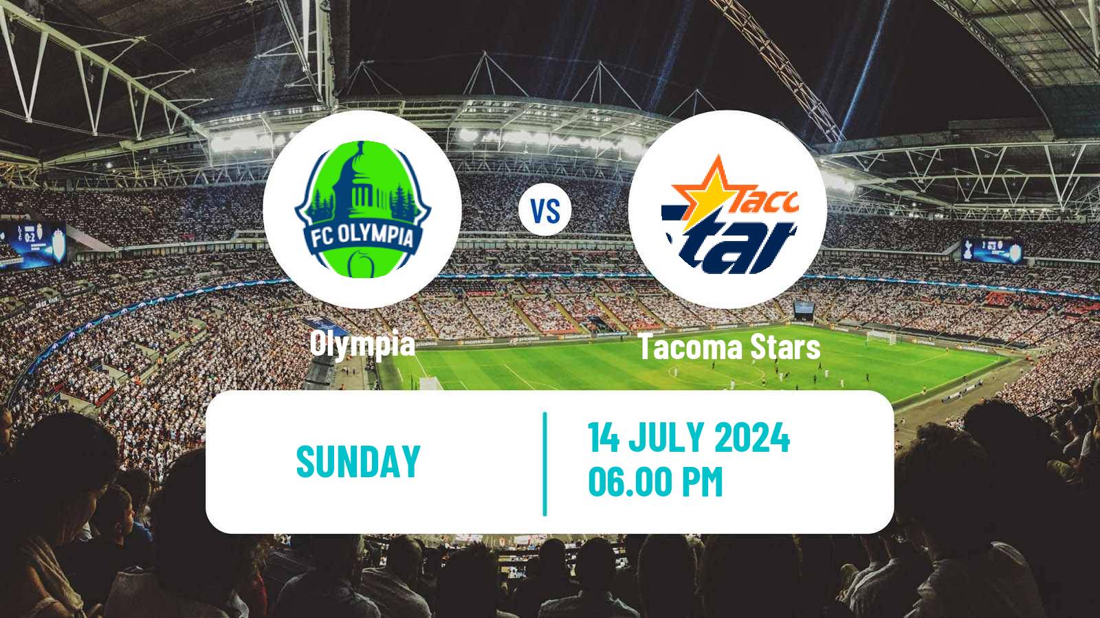 Soccer USL League Two Olympia - Tacoma Stars