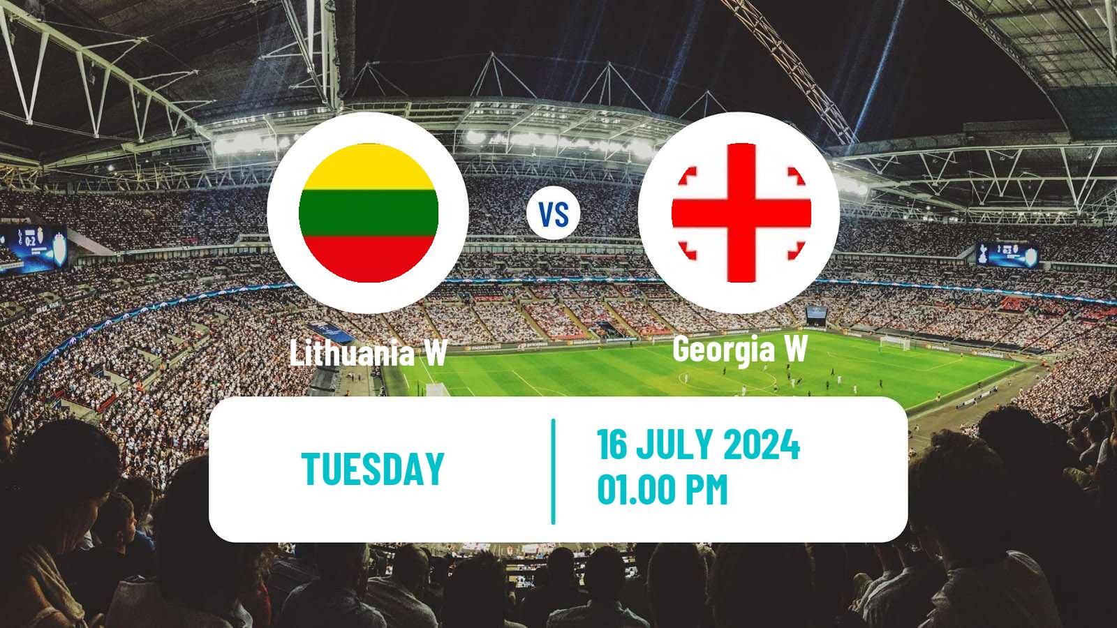 Soccer UEFA Euro Women Lithuania W - Georgia W