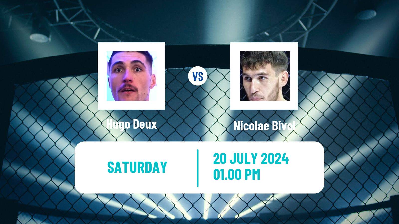MMA Lightweight Ksw Men Hugo Deux - Nicolae Bivol