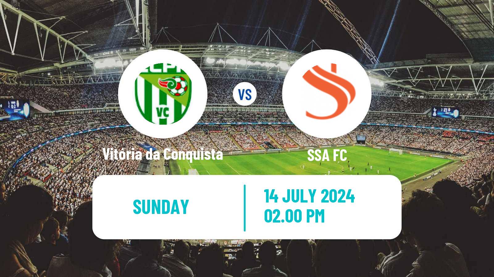 Soccer Brazilian Campeonato Baiano 2 Vitória da Conquista - SSA