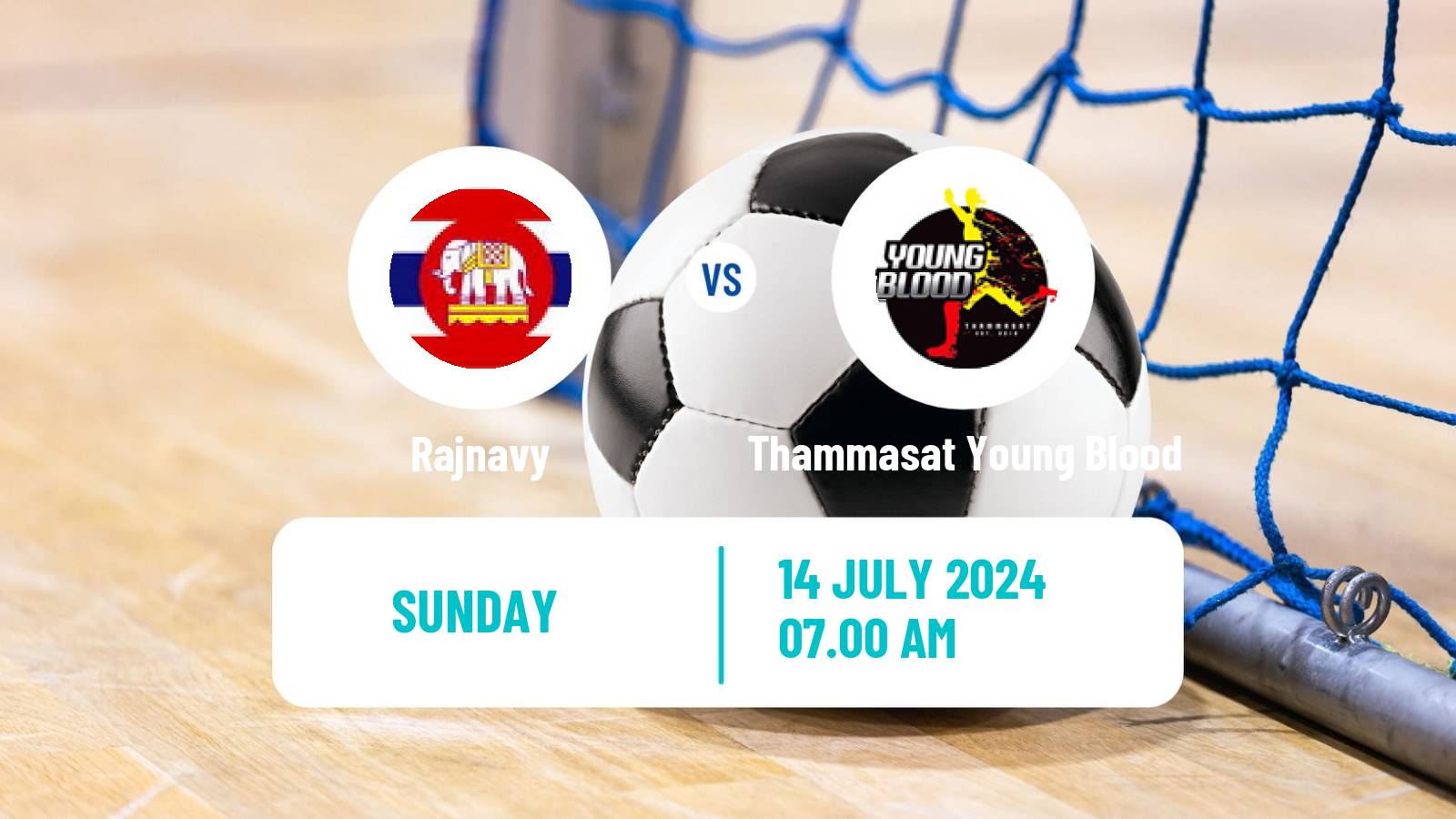 Futsal Thai League Futsal Rajnavy - Thammasat Young Blood