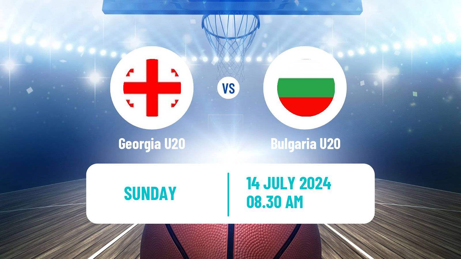 Basketball EuroBasket U20 B Georgia U20 - Bulgaria U20