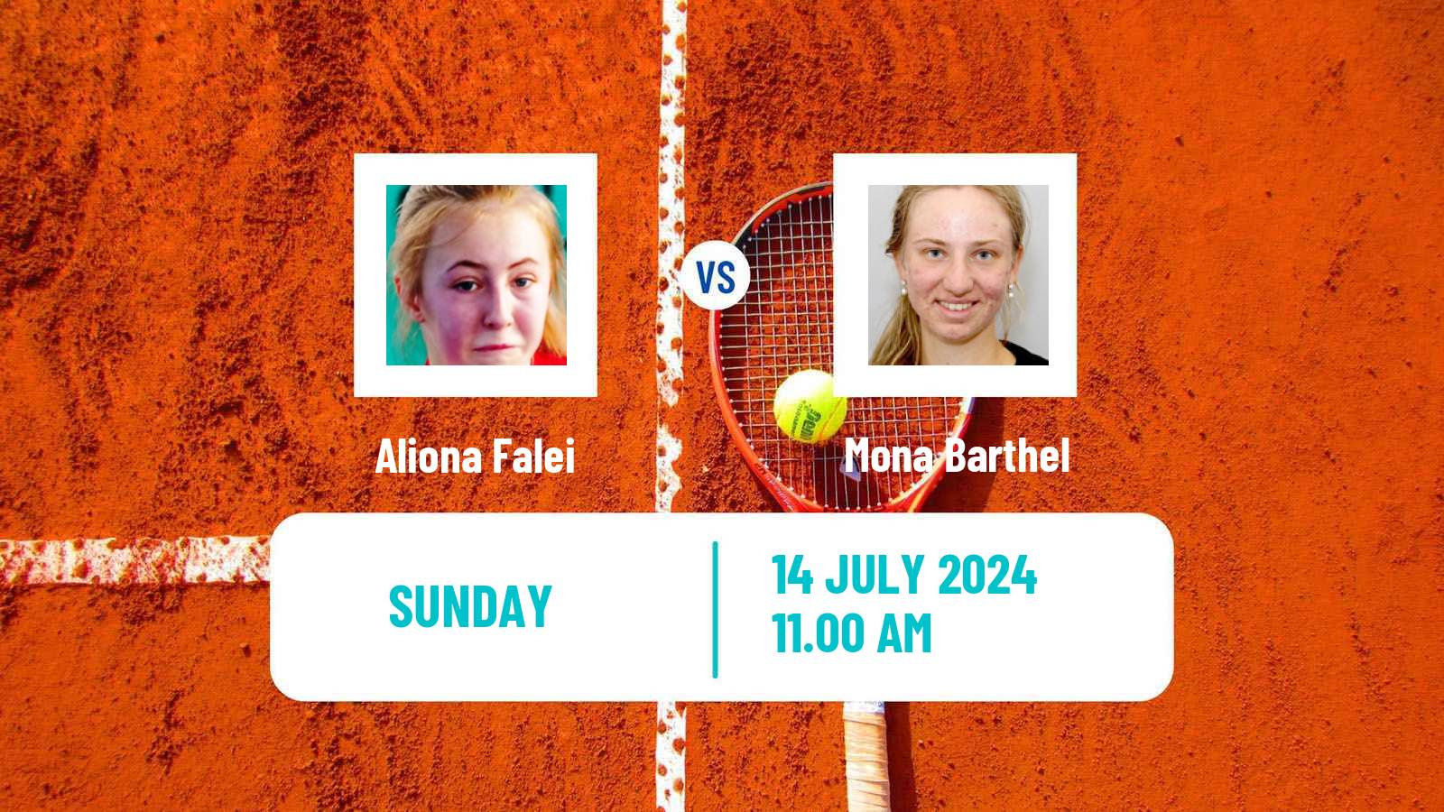 Tennis WTA Palermo Aliona Falei - Mona Barthel