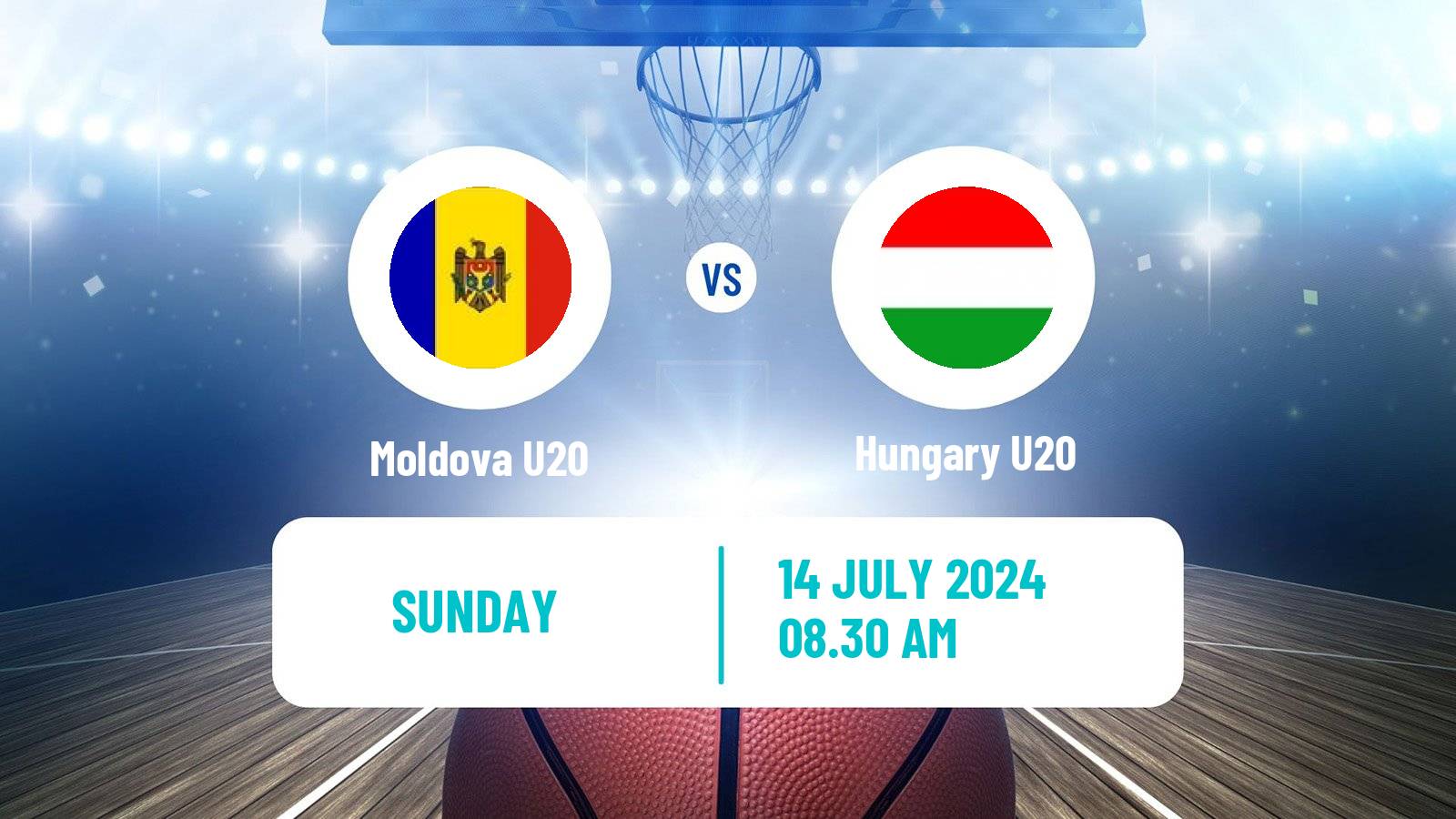 Basketball EuroBasket U20 B Moldova U20 - Hungary U20