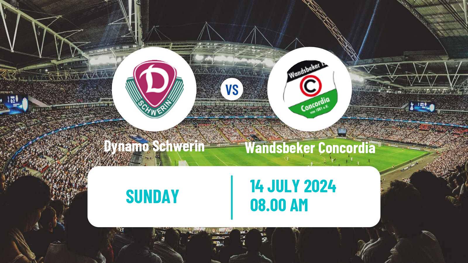 Soccer Club Friendly Dynamo Schwerin - Wandsbeker Concordia