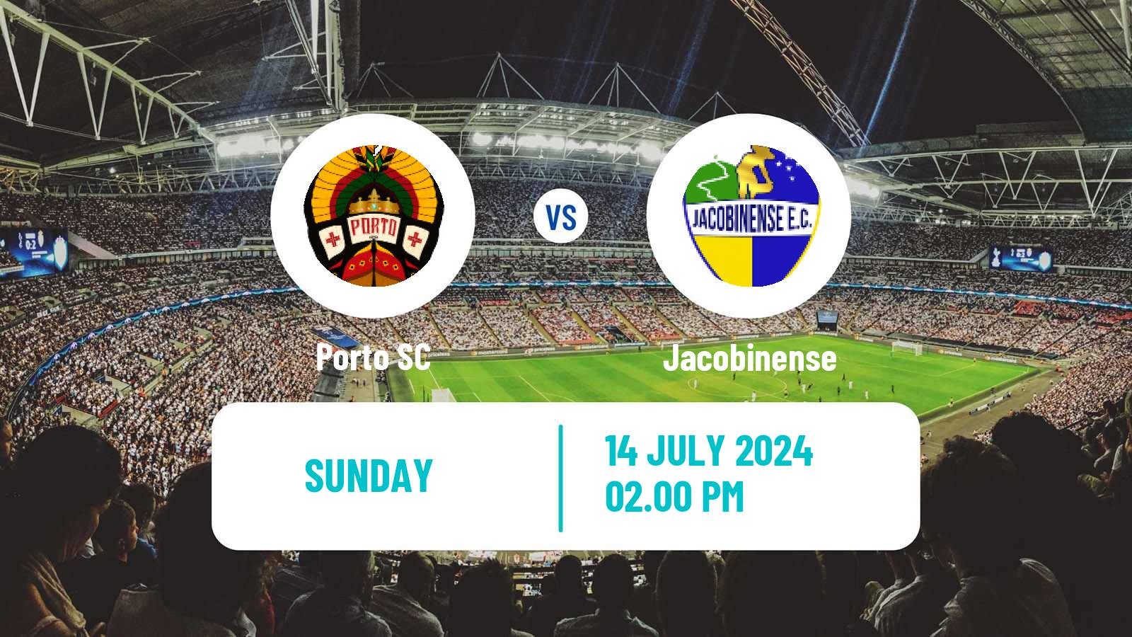 Soccer Brazilian Campeonato Baiano 2 Porto SC - Jacobinense