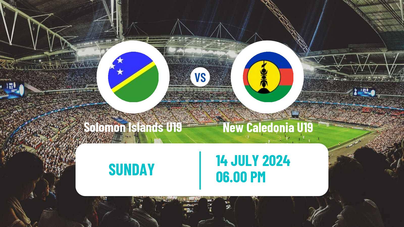 Soccer OFC Championship U19 Solomon Islands U19 - New Caledonia U19