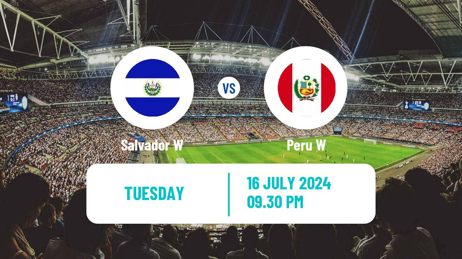 Soccer Friendly International Women Salvador W - Peru W